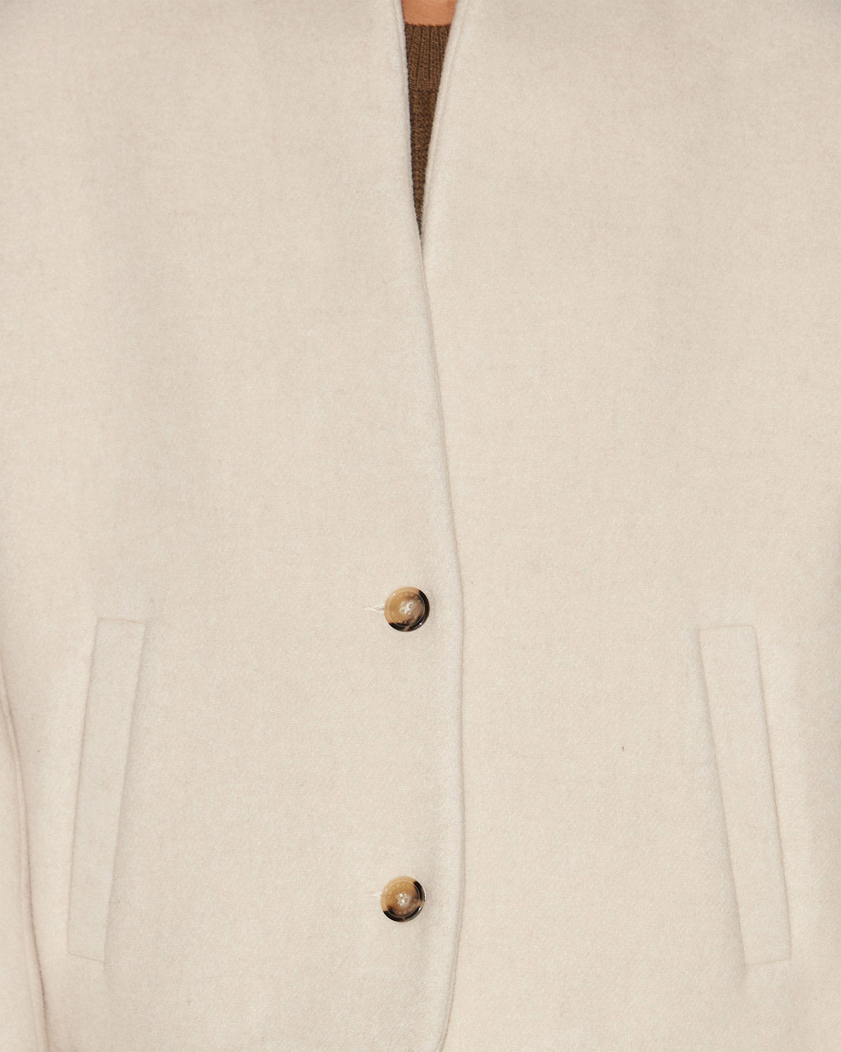 Blazer drogo aus wollmischgewebe - Naturfarben - Woman - 2