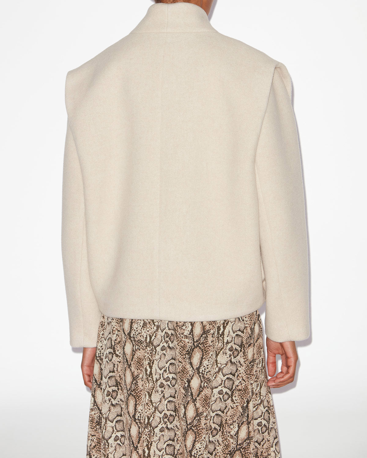 Blazer drogo aus wollmischgewebe - Naturfarben - Woman - 4