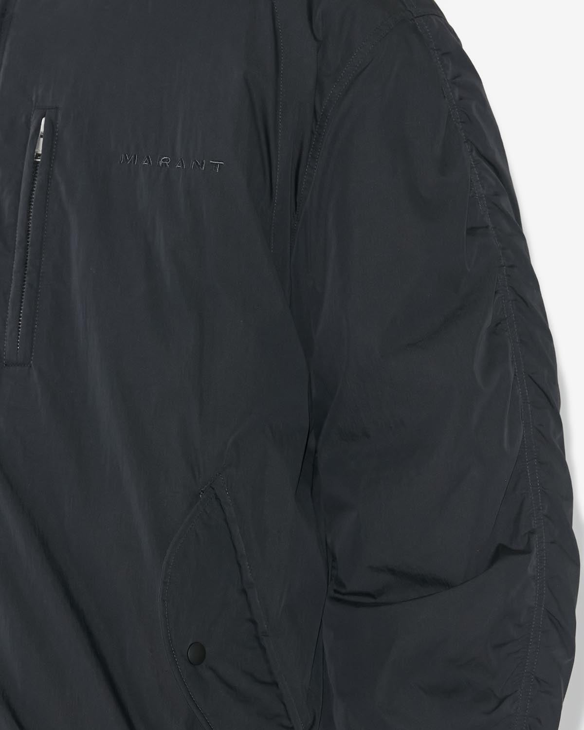 Bakya oversize bomber jacket Man Negro lavado 2