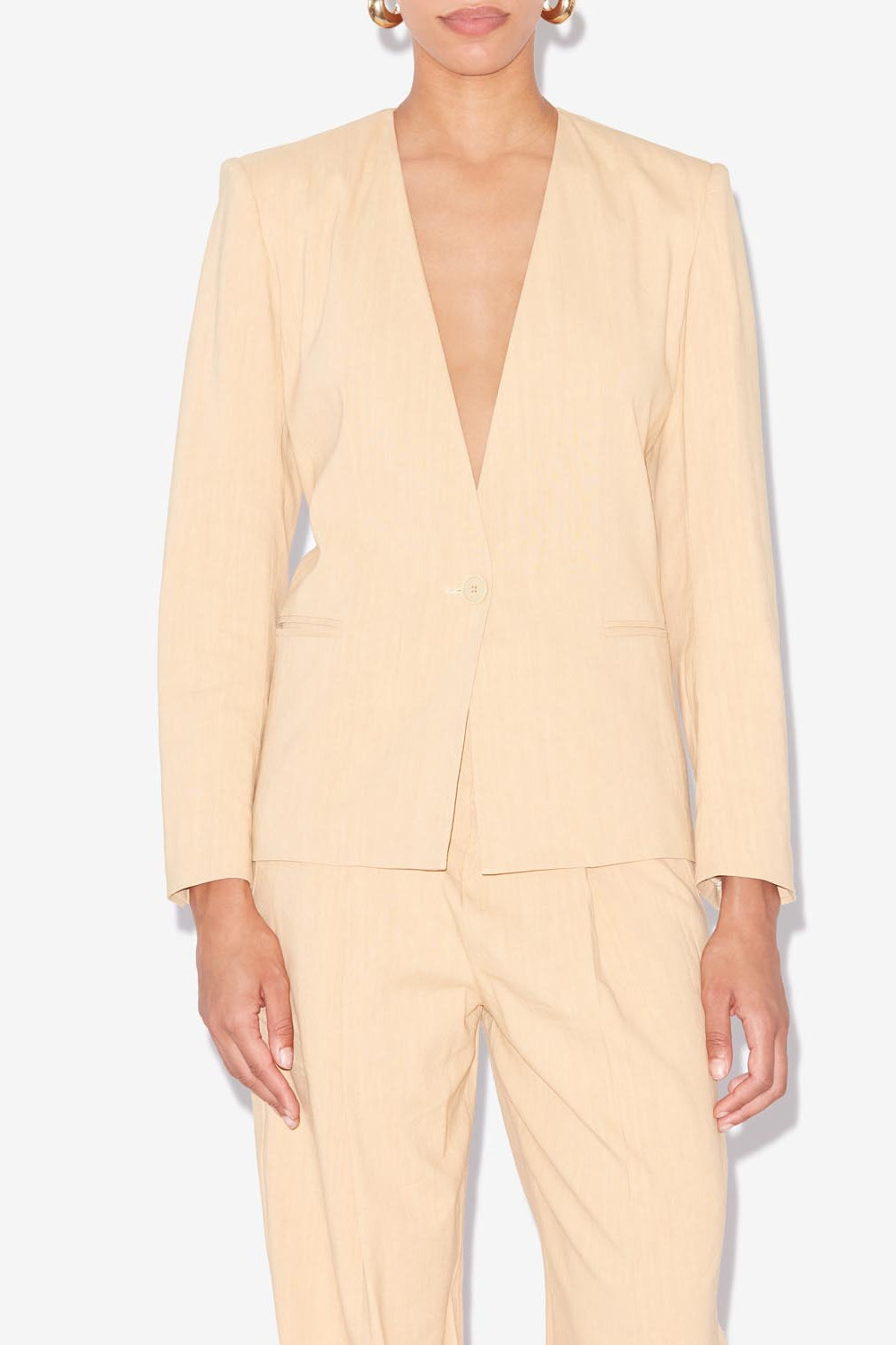 Veste manzil - Paille - Woman - 4