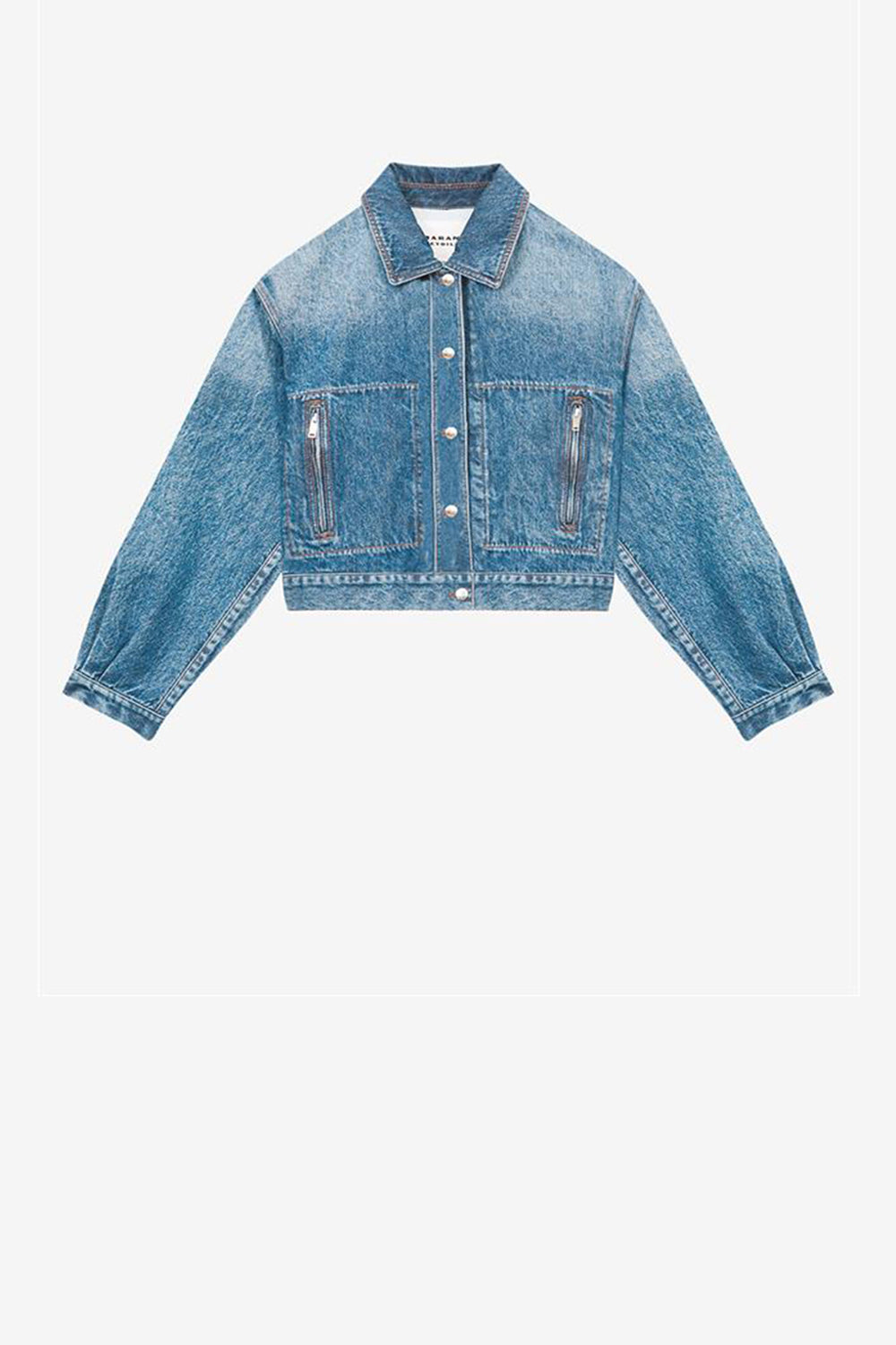 Giacca classica josephine in denim - Blu - Woman - 2