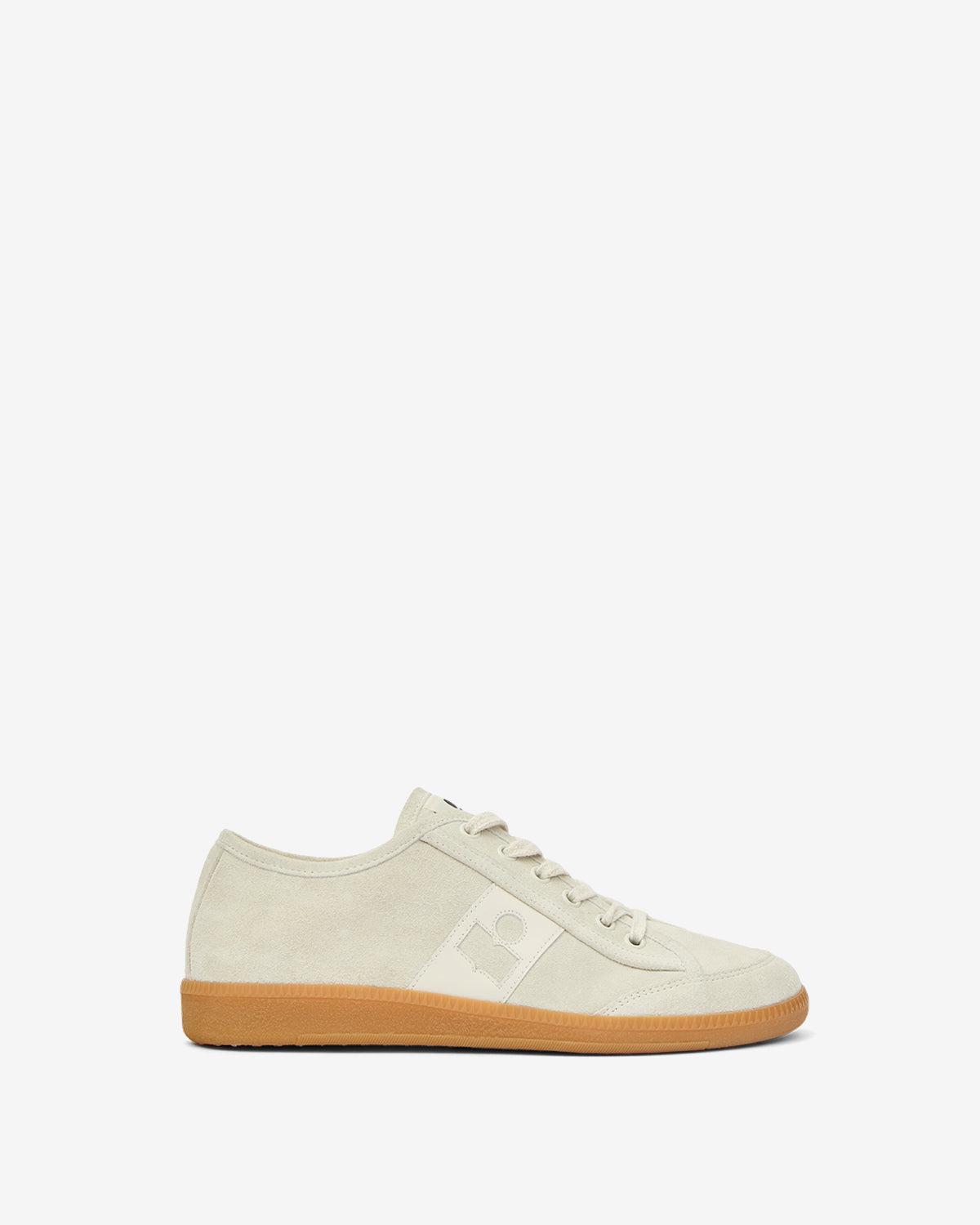 Baskets basses klyce en cuir velours - Beige - Woman - 1