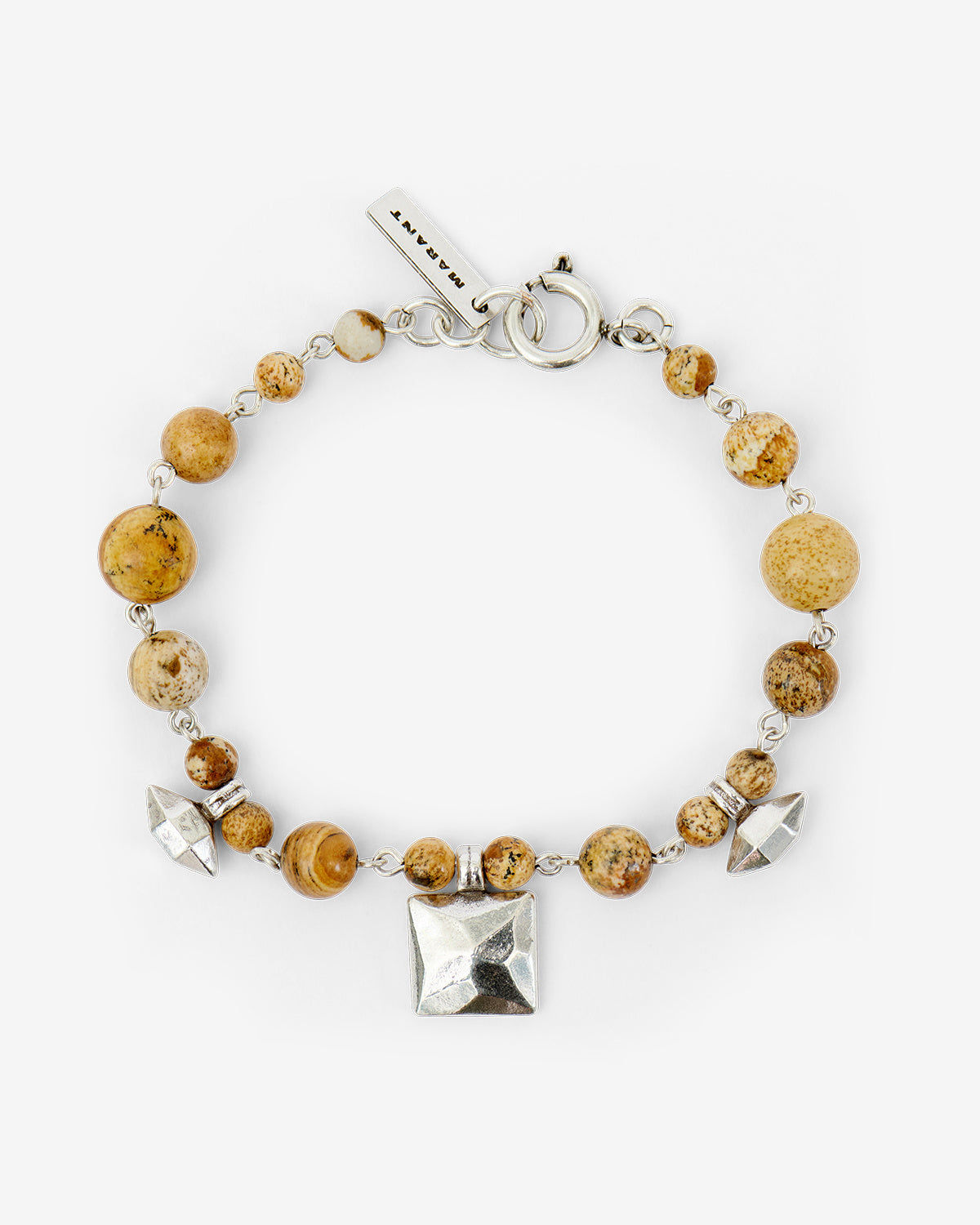 Armband jack Man Natural and silver 1