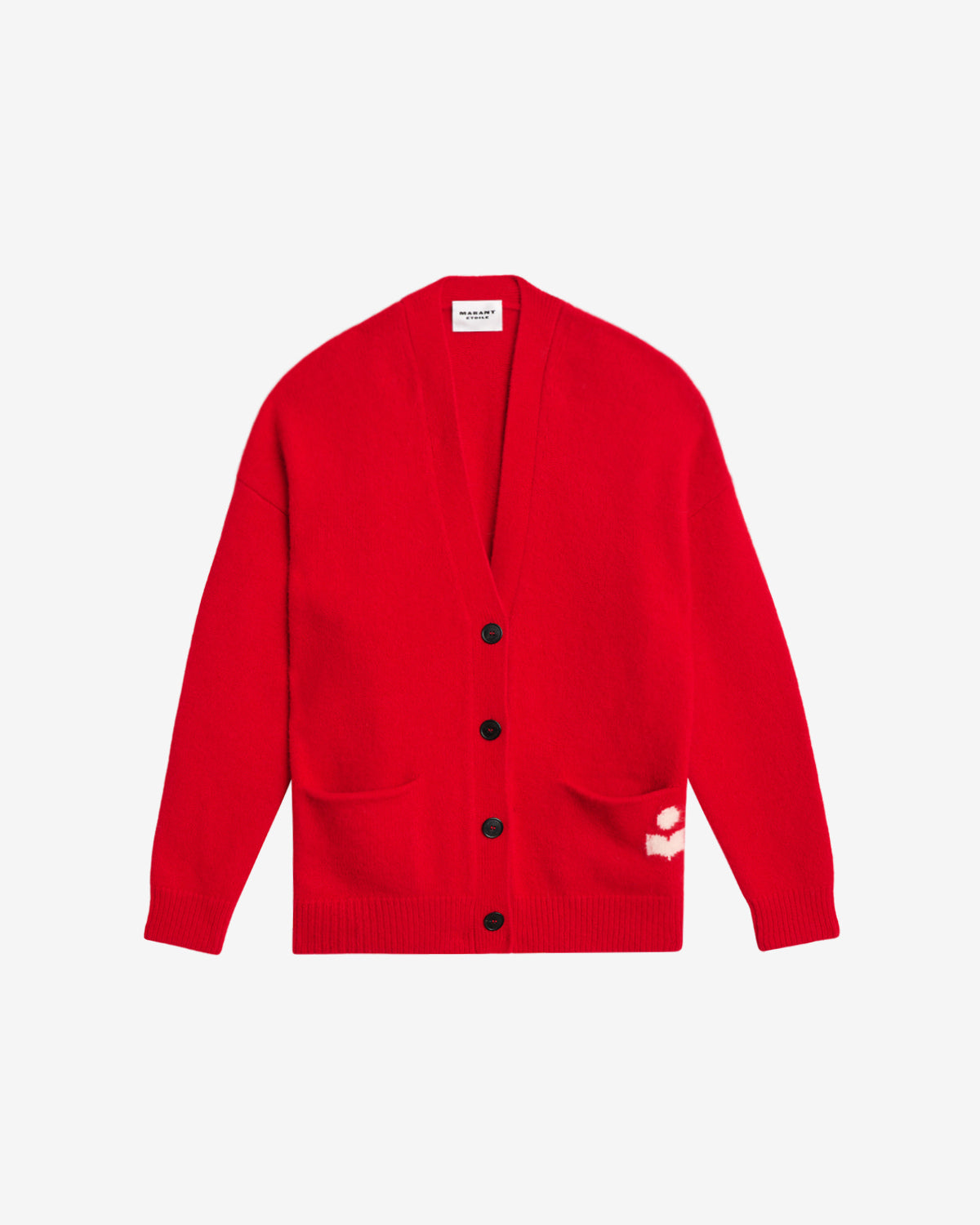 EBORAH CARDIGAN Woman red | ISABEL MARANT Official online store
