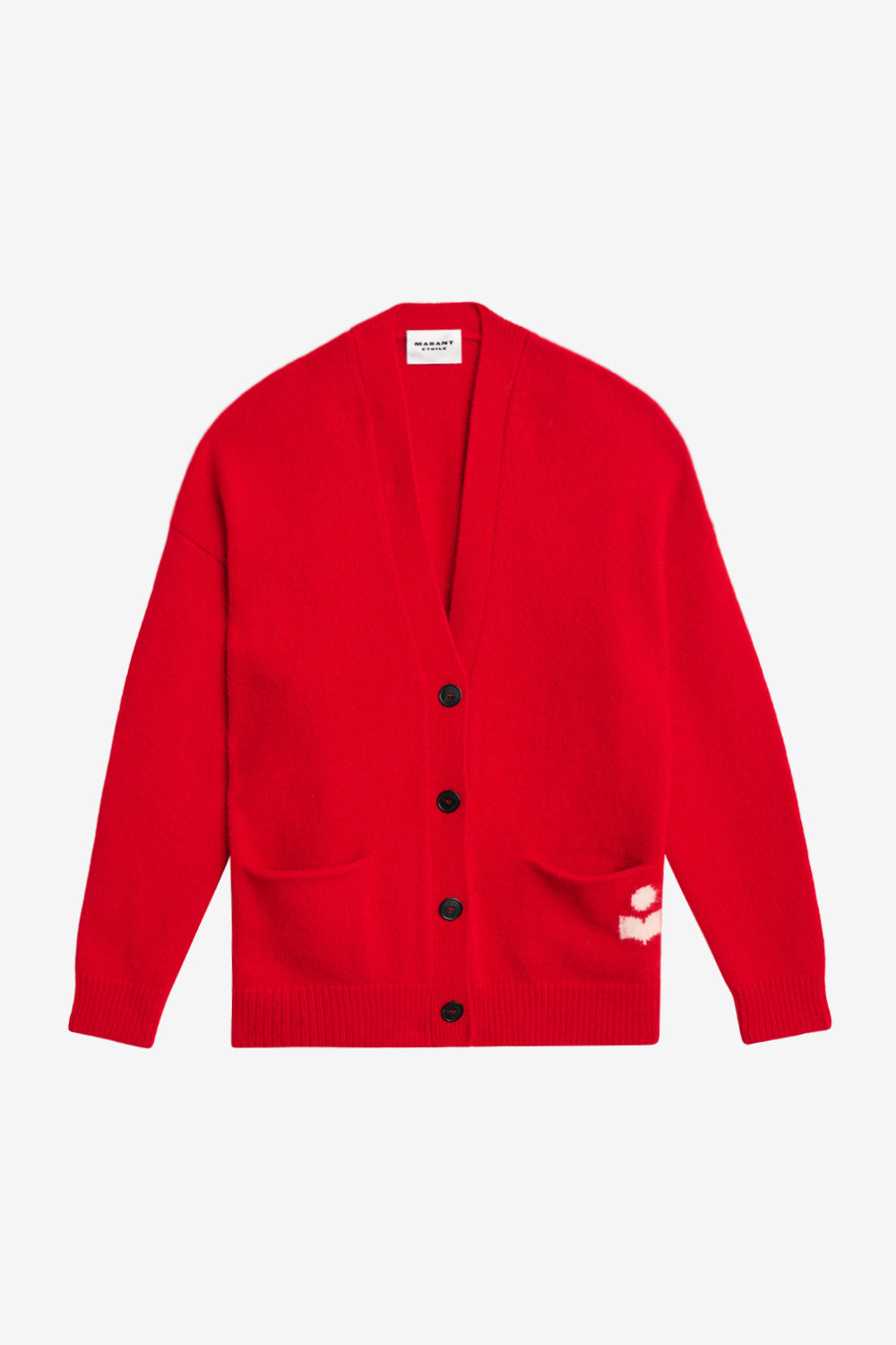 Eborah ベビーアルパカ カーディガン - 赤 - Woman - 1