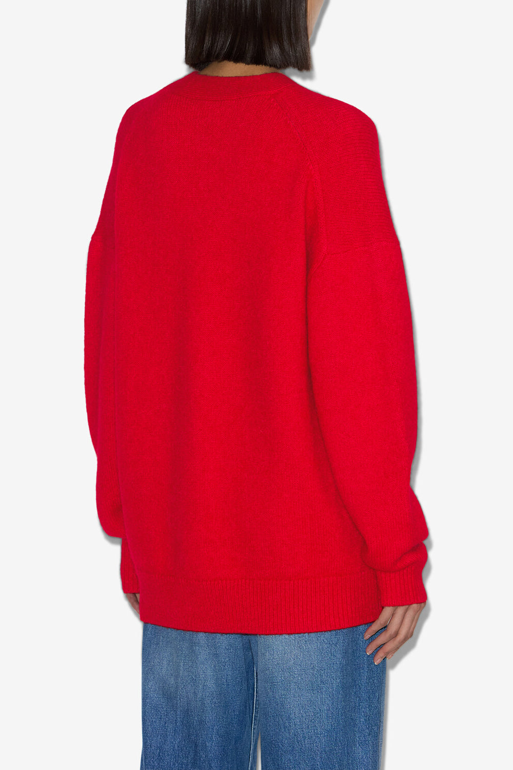 Eborah ベビーアルパカ カーディガン - 赤 - Woman - 4