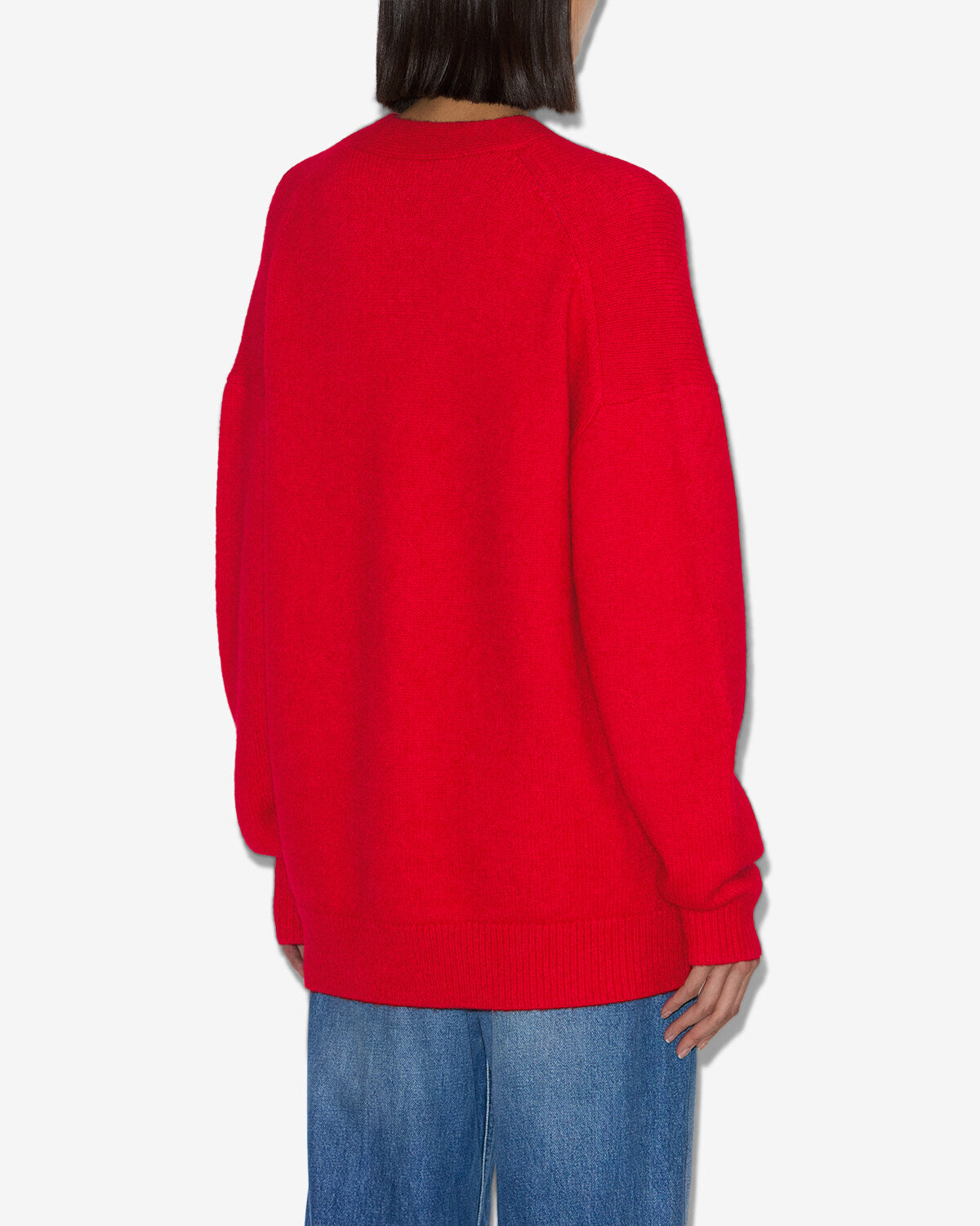 Cardigan eborah en baby alpaga - Rouge - Woman - 3