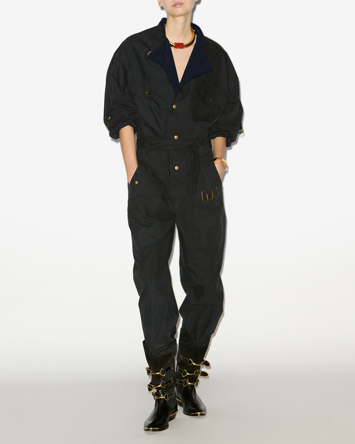 Dahona pantsuit Woman Black 1