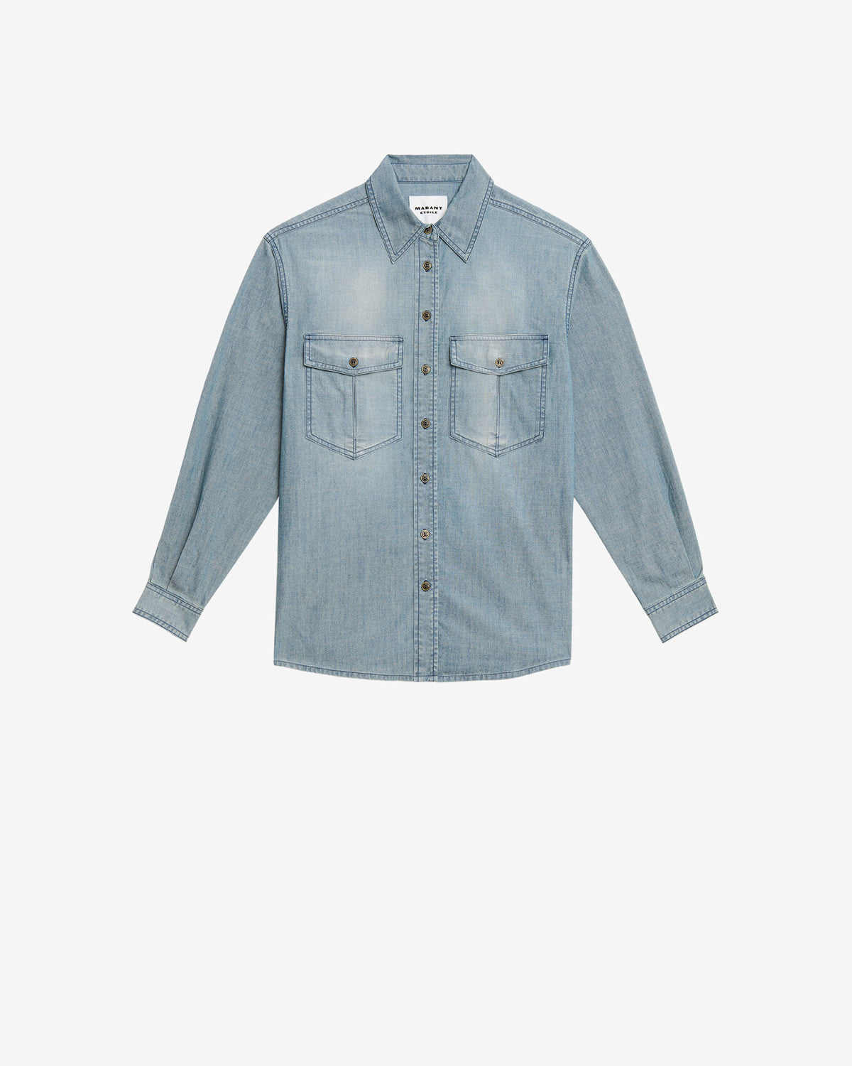 Hemd ovelia aus chambray - Blau - Woman - 5