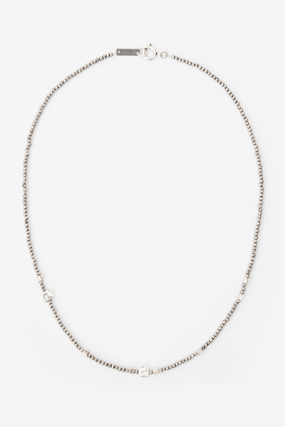 Collana gary con perle - Argento - Man - 1
