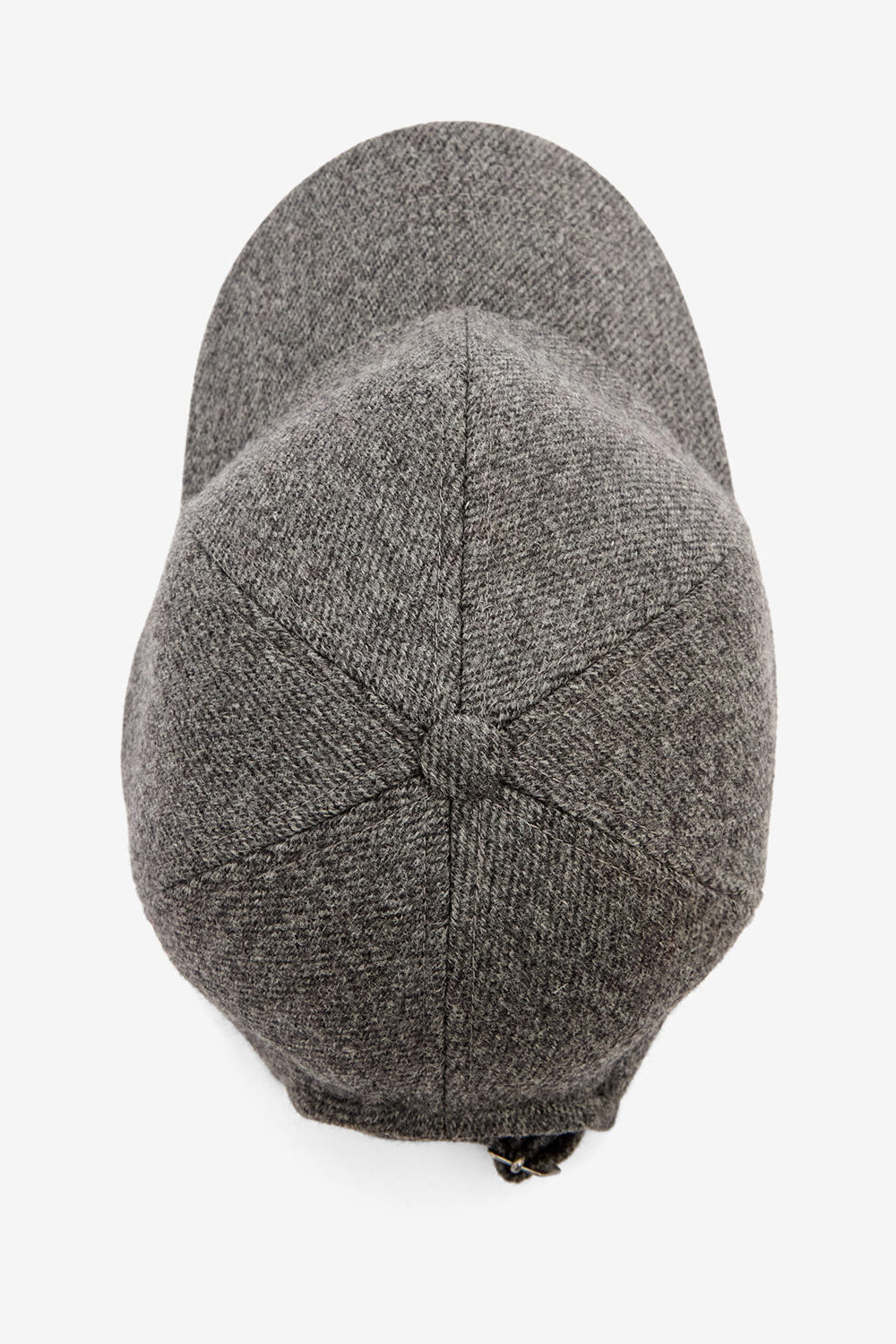 Casquette tomas en laine brodée - Anthracite - Woman - 3