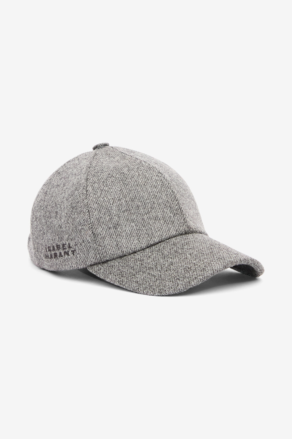 Casquette tomas en laine brodée - Anthracite - Woman - 1