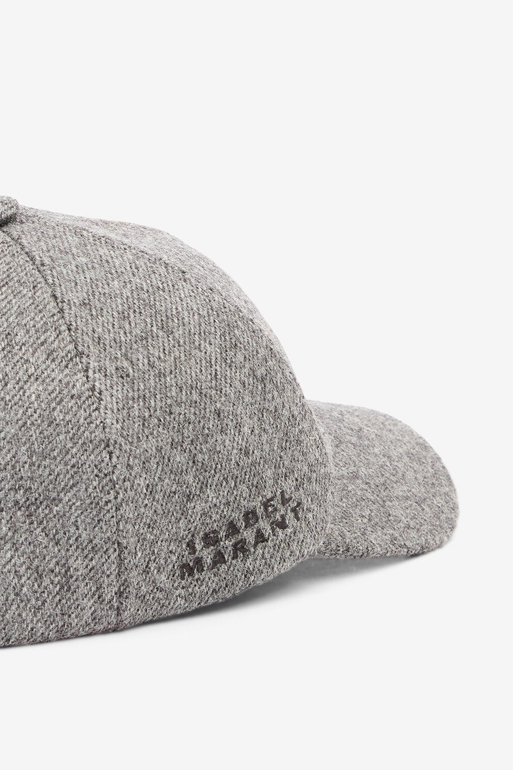 Casquette tomas en laine brodée - Anthracite - Woman - 4