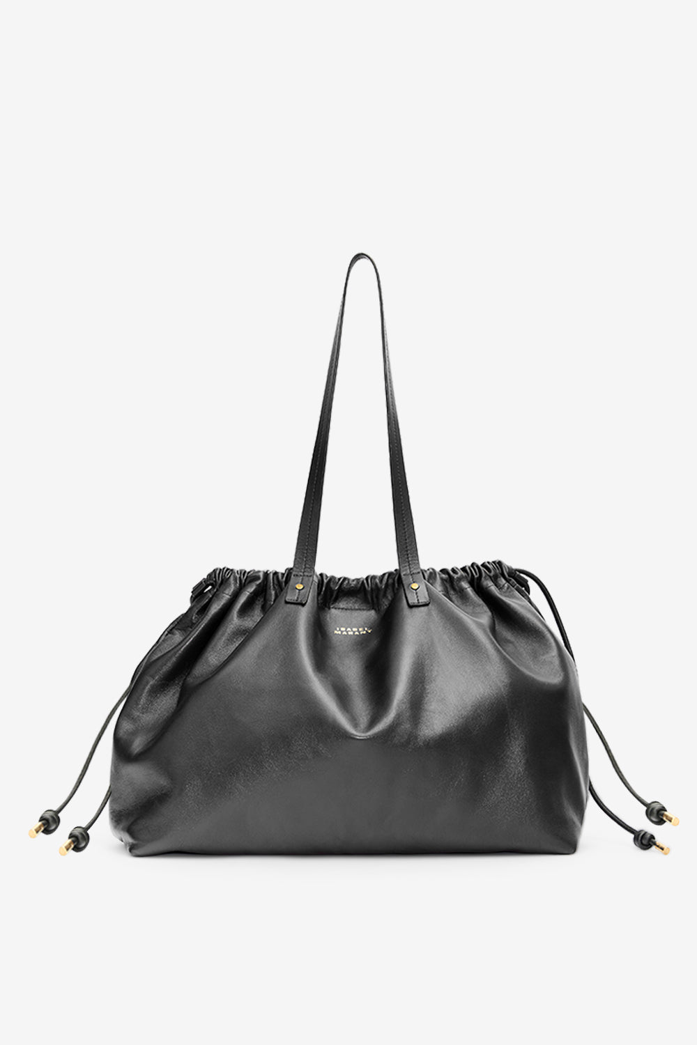 Silven e/w シャイニーレザー製 トートバッグ - 黒 - Woman - 1