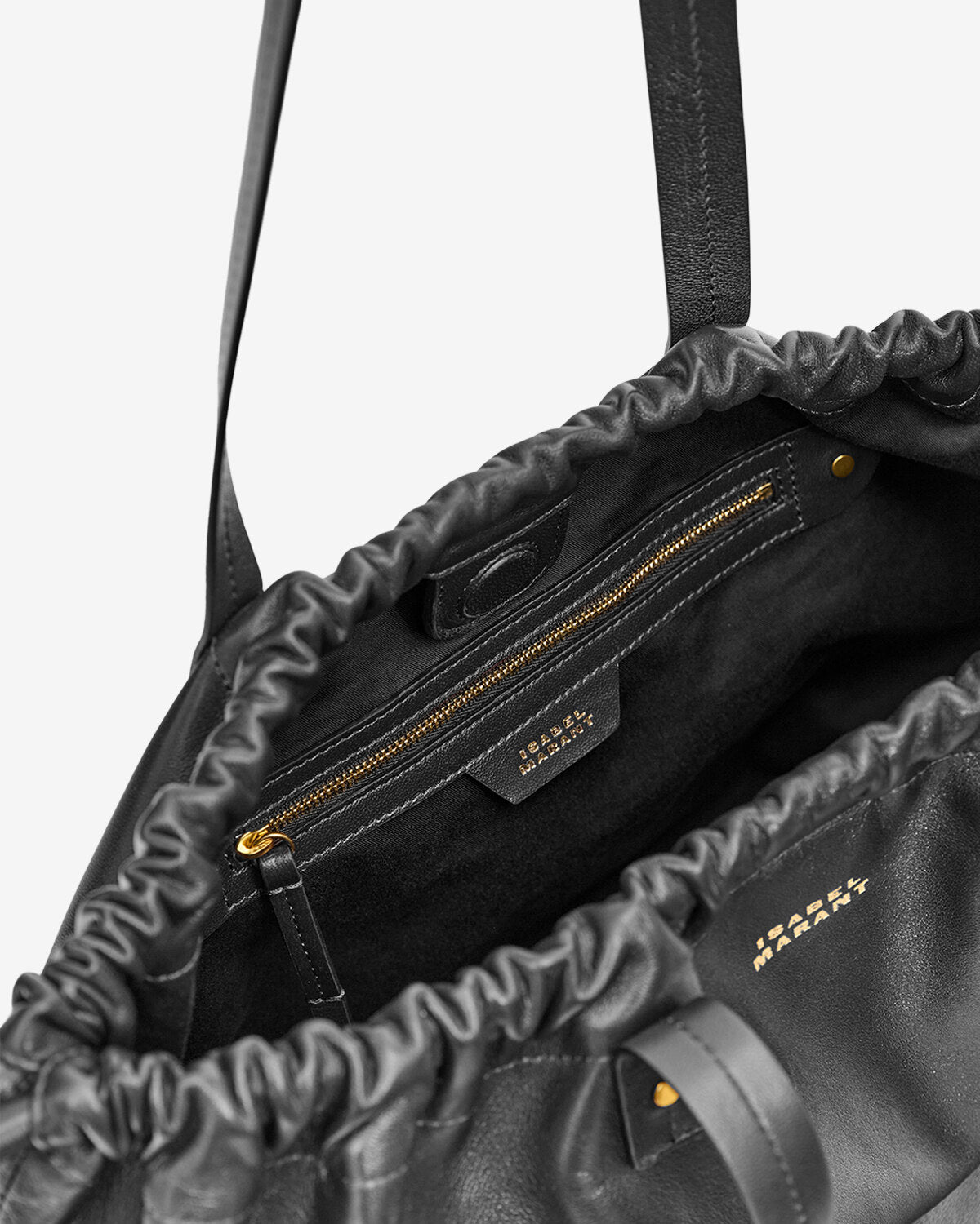 Bolso tote silven e/w de piel brillante - Negro - Woman - 3