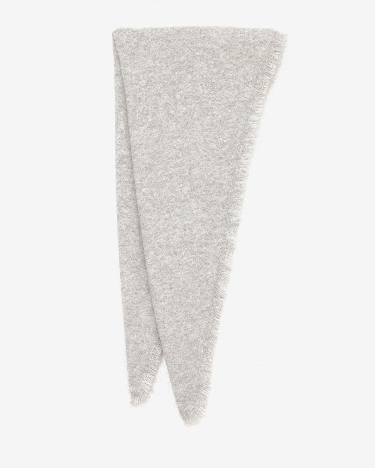 Penina 베이비 알파카 소재의 시네 스카프 - Light gray - Woman - 1