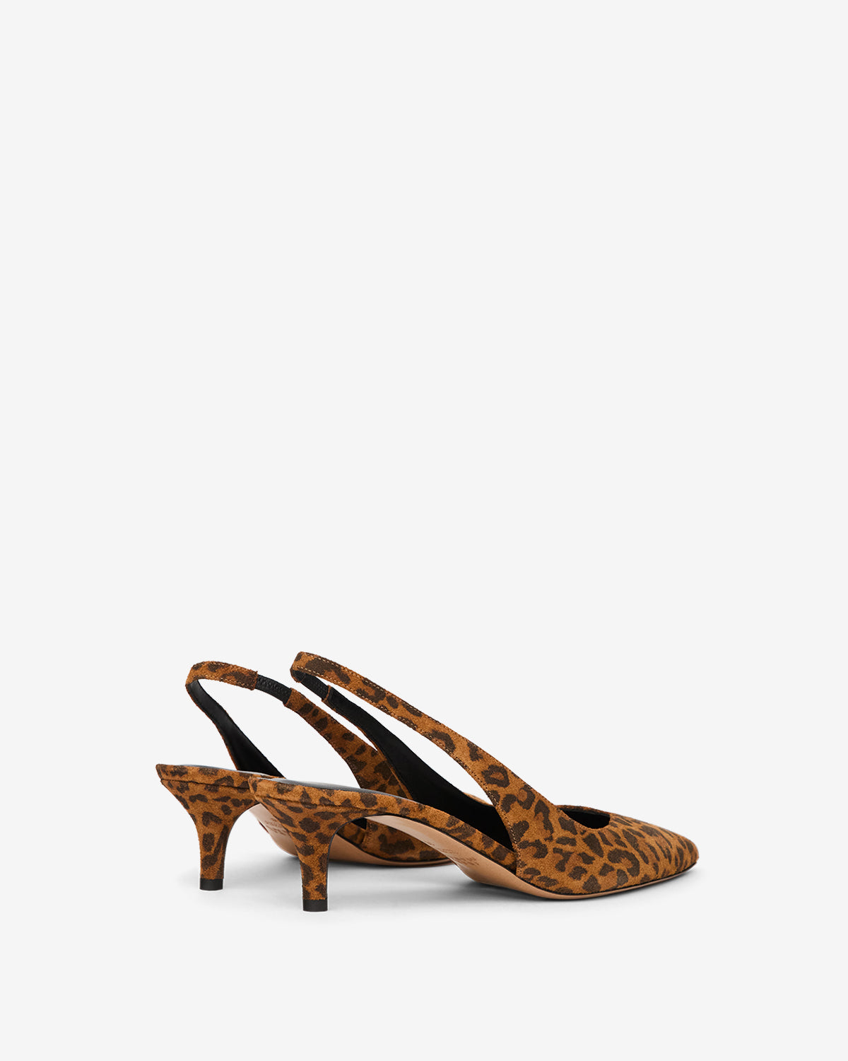 Padim slingback pumps in leopard suede leather - Leopard - Woman - 2
