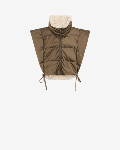 HOODIALI JACKET Woman khaki | ISABEL MARANT Official online store