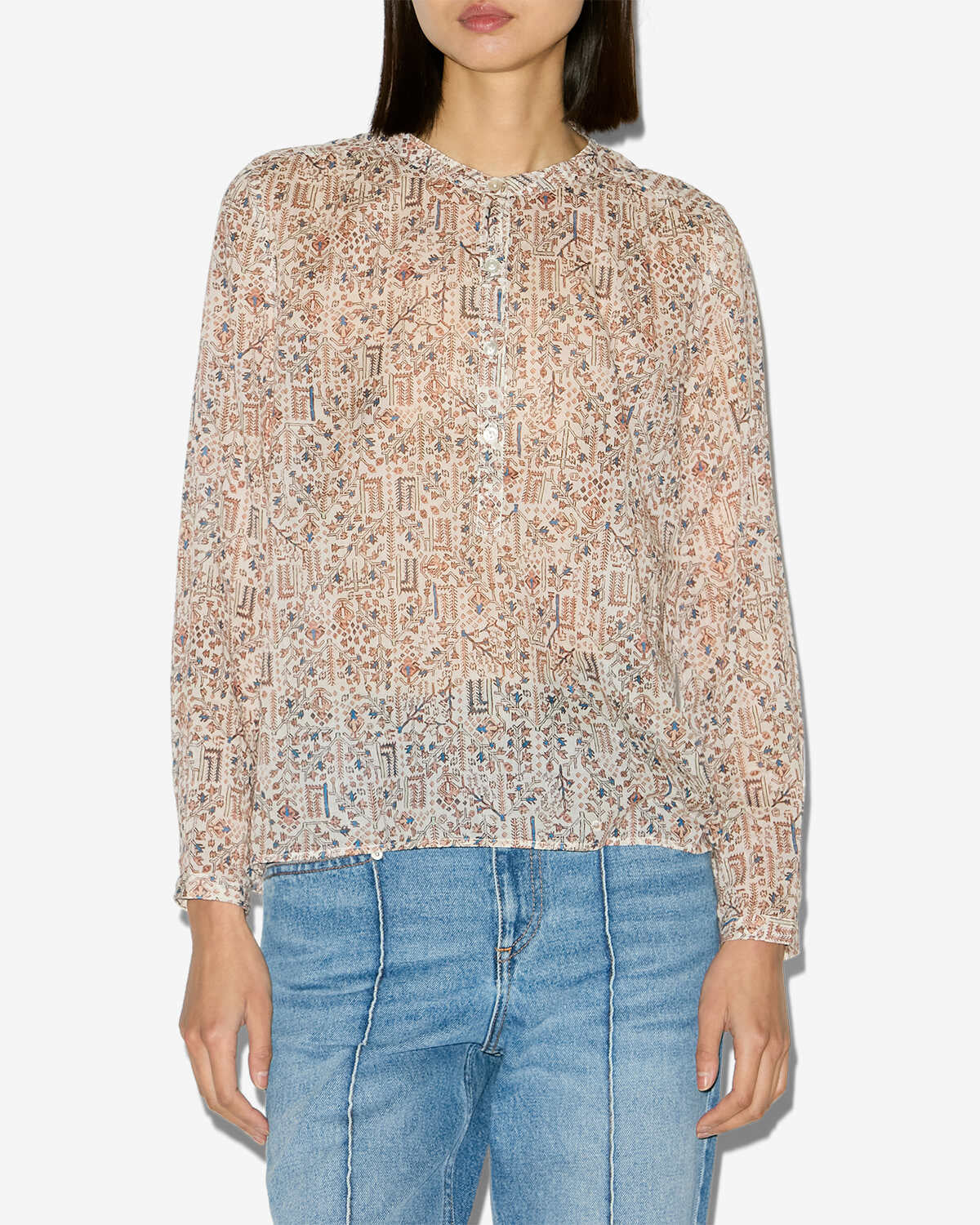 Bluse maria Woman Naturfarben 4