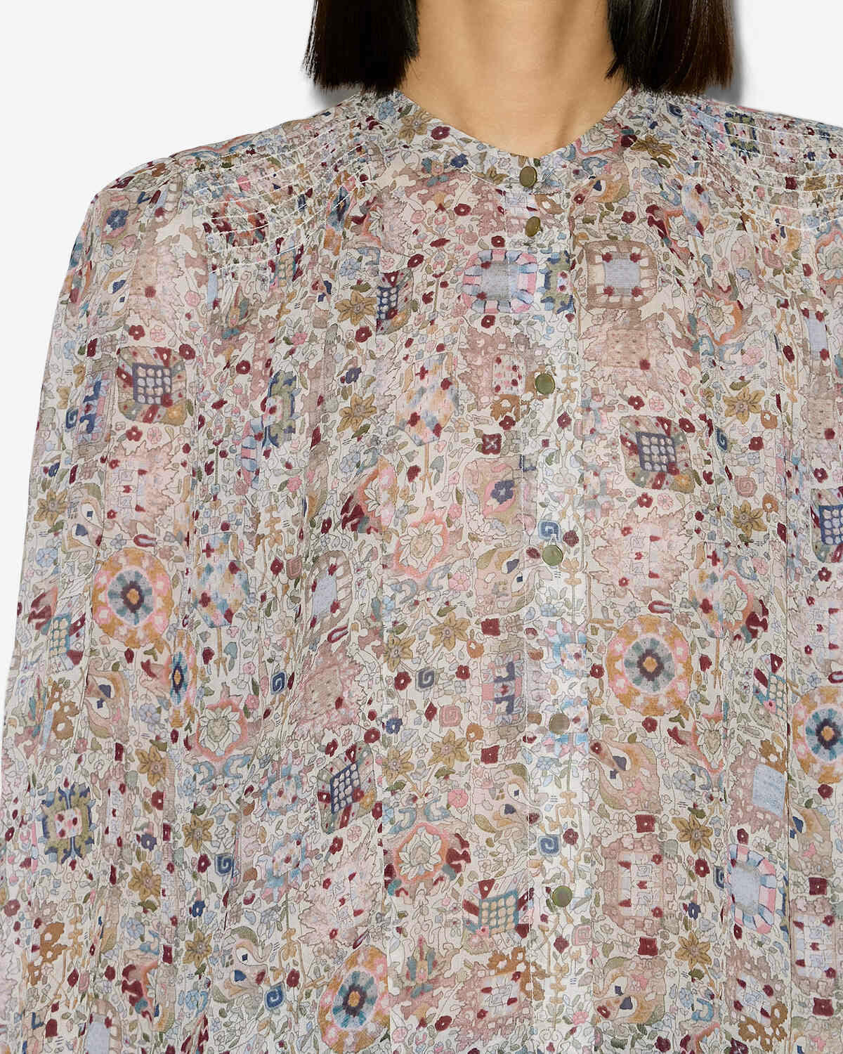 Bluse noeline Woman Naturfarben 4
