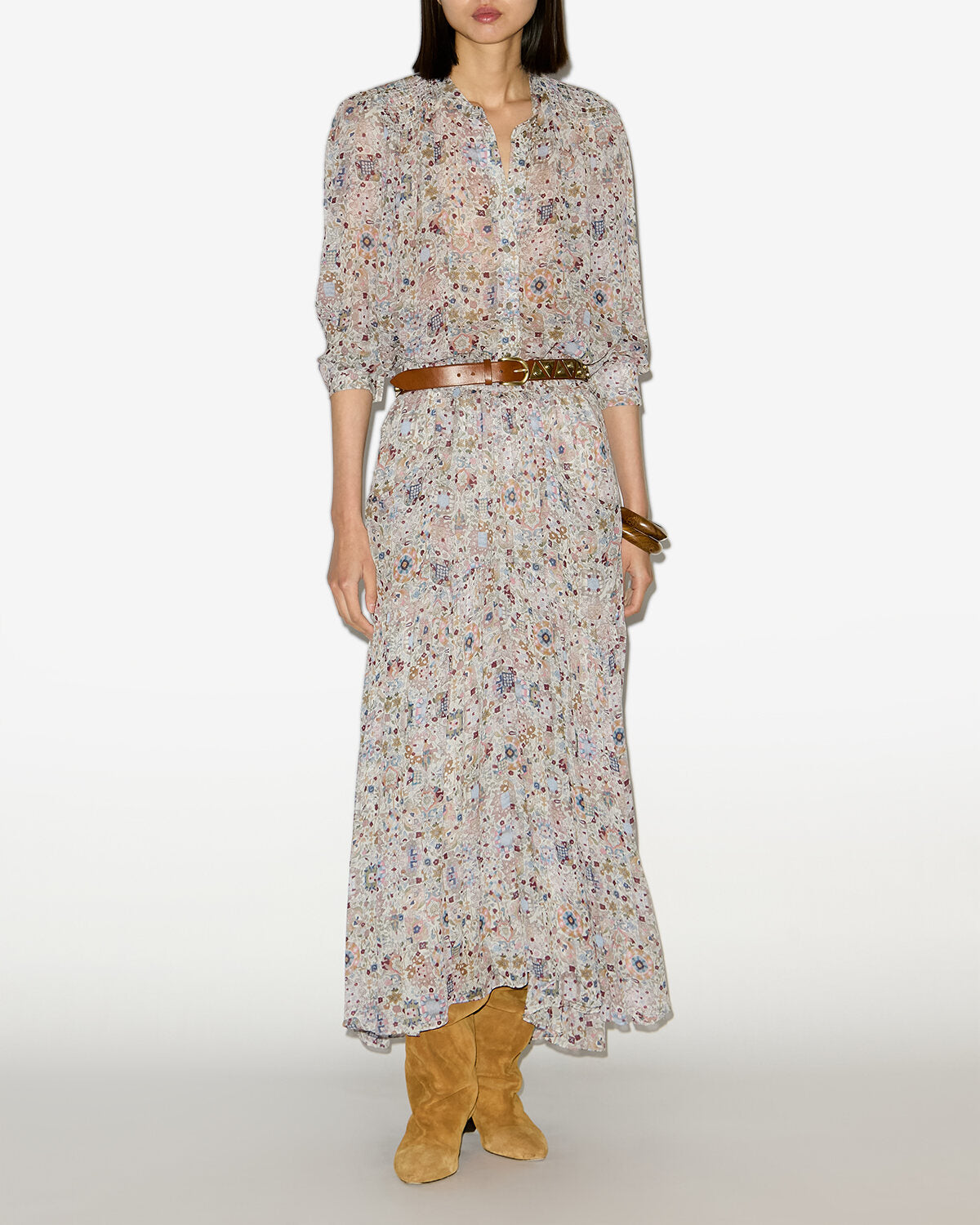 Bluse noeline Woman Naturfarben 4