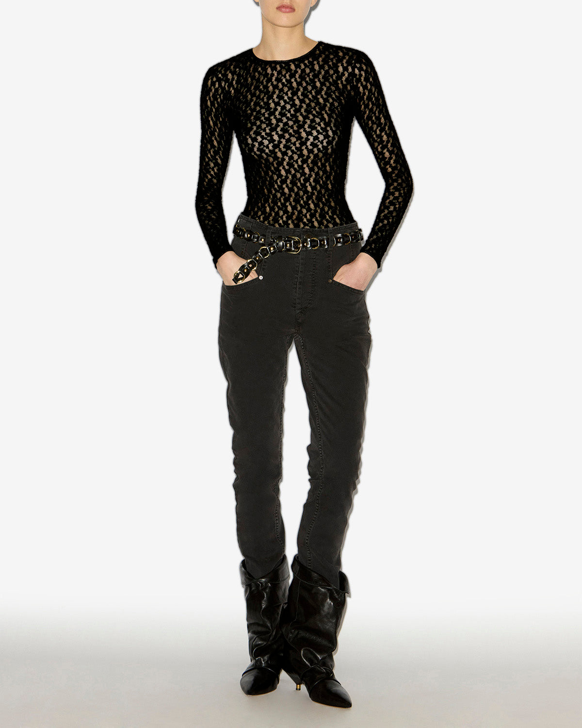 Gaelle top Woman Black 4