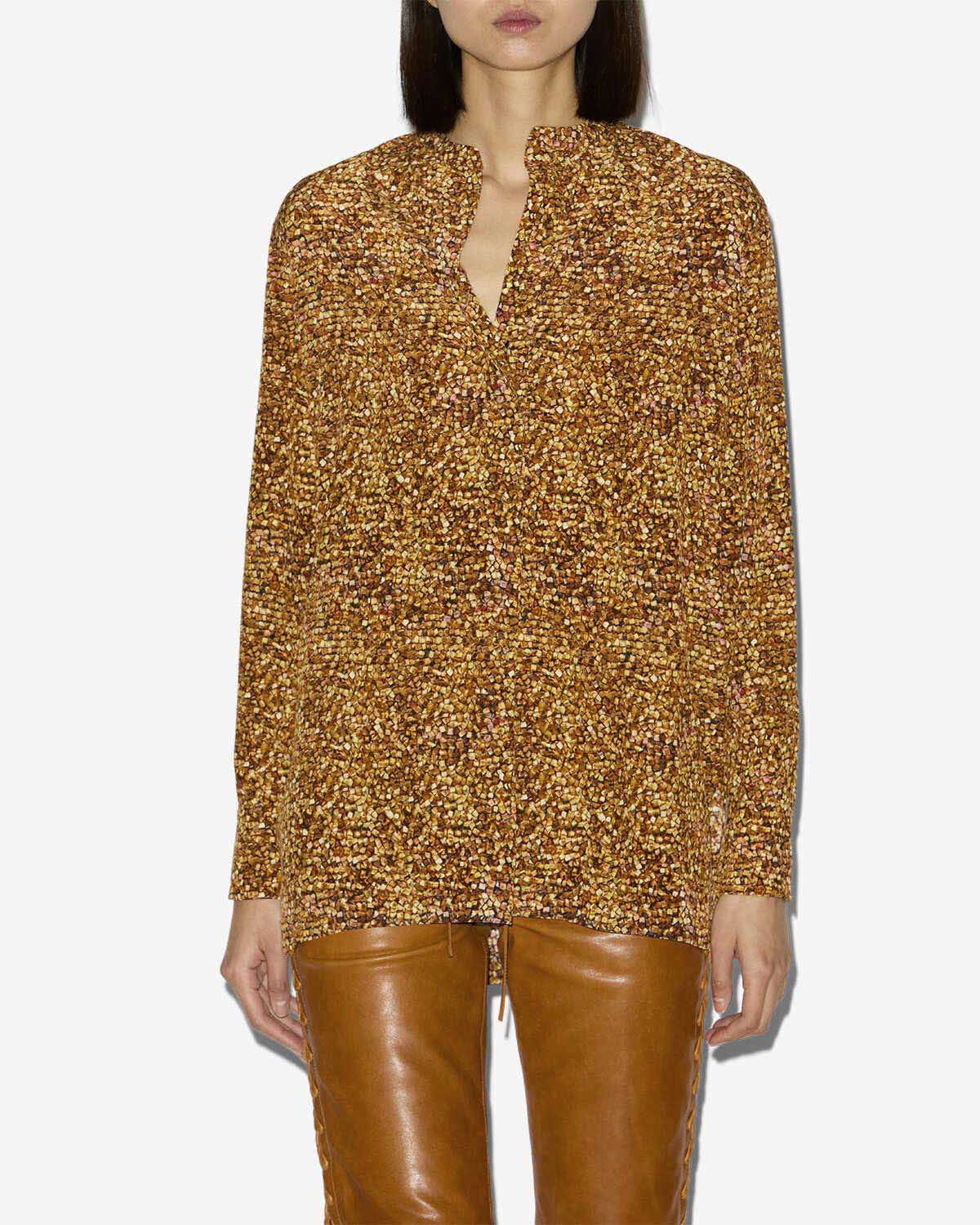 Bluse sima Woman Ochre 4