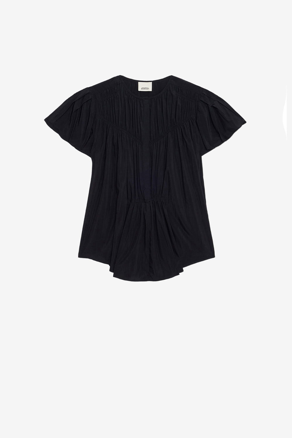 Synda flowing top - Black - Woman - 1
