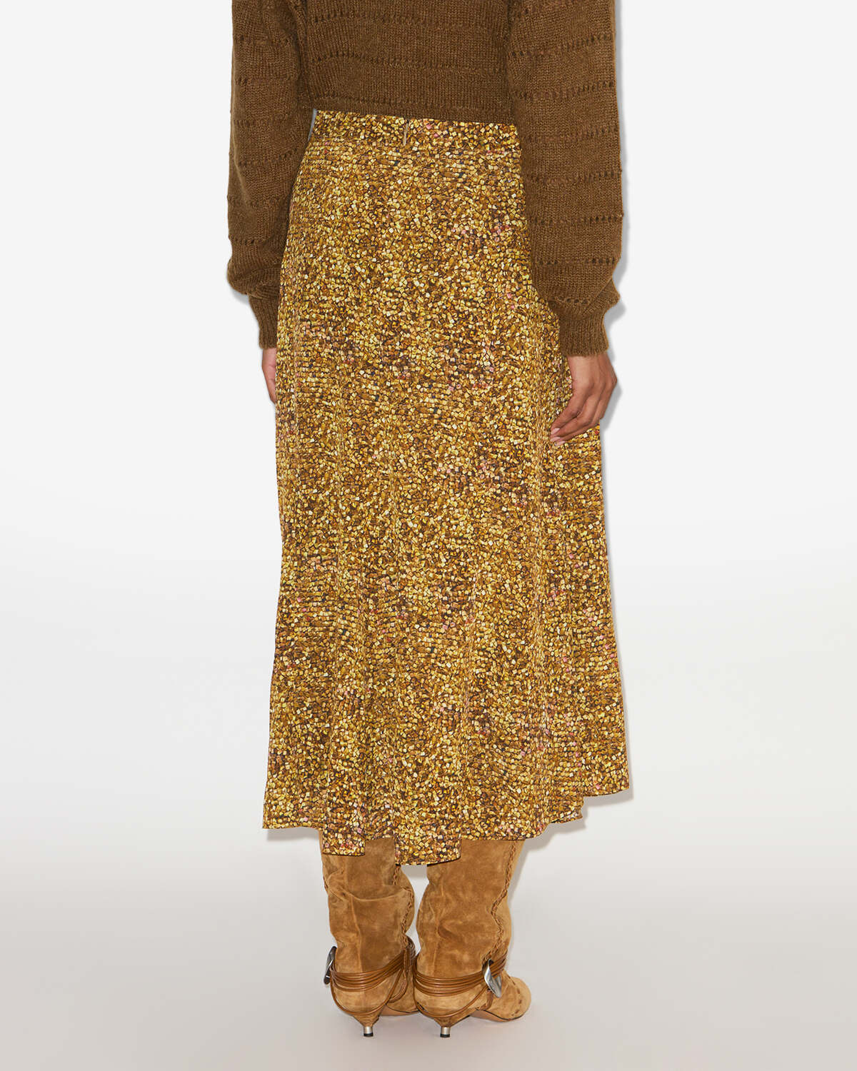 Hortensia 스커트 Woman Ochre 1