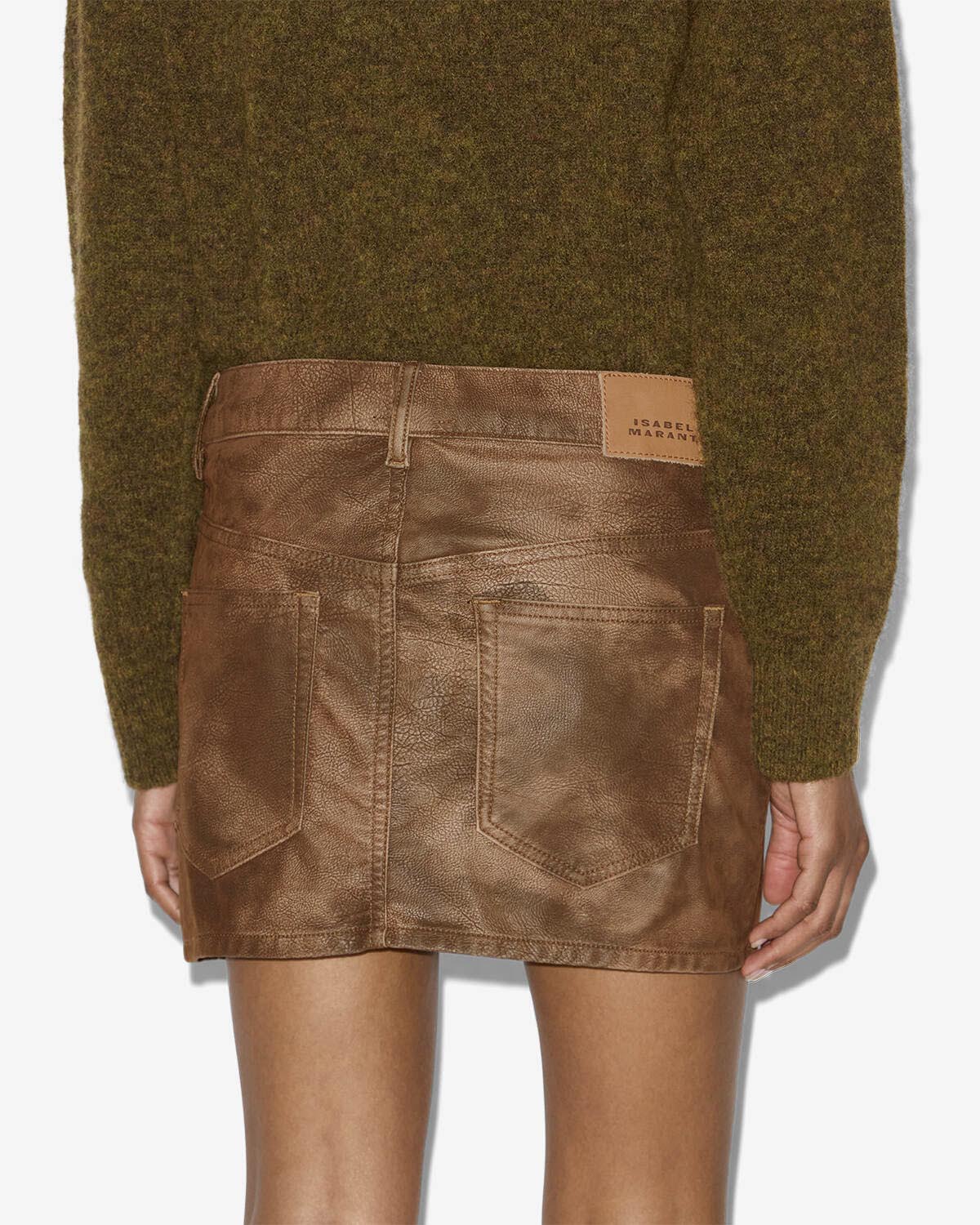 Kimmy skirt Woman Tabacco 4