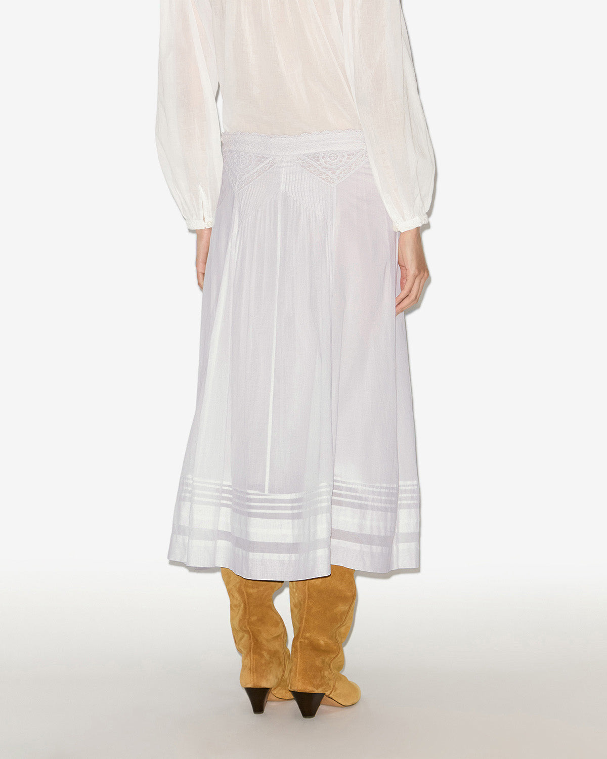 Falda garliana Woman Blanco 4