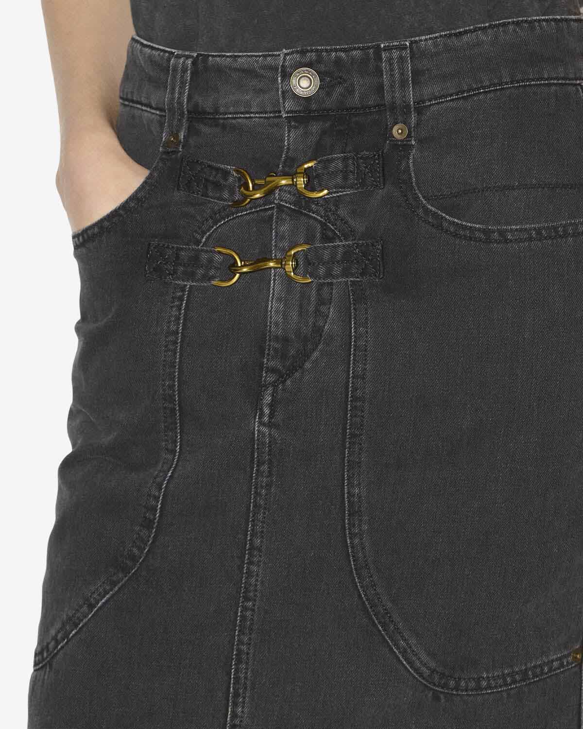 Pavina skirt Woman Black 4