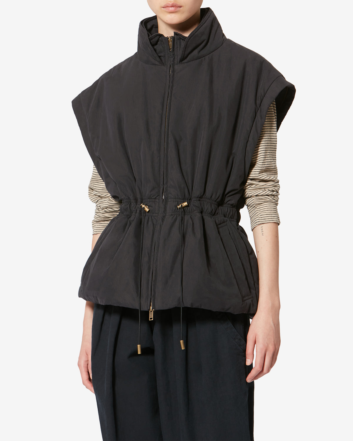 Dastyni 2-in-1 ジップ ショートコート - ウォッシュドブラック - Woman - 6