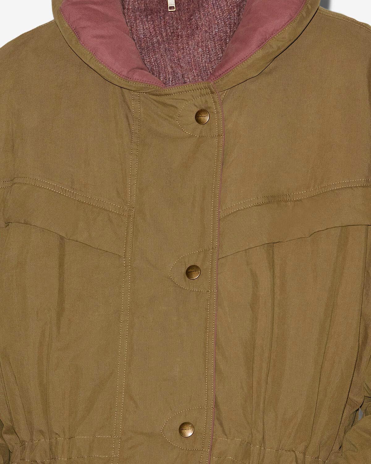Damone coat Woman Khaki 4