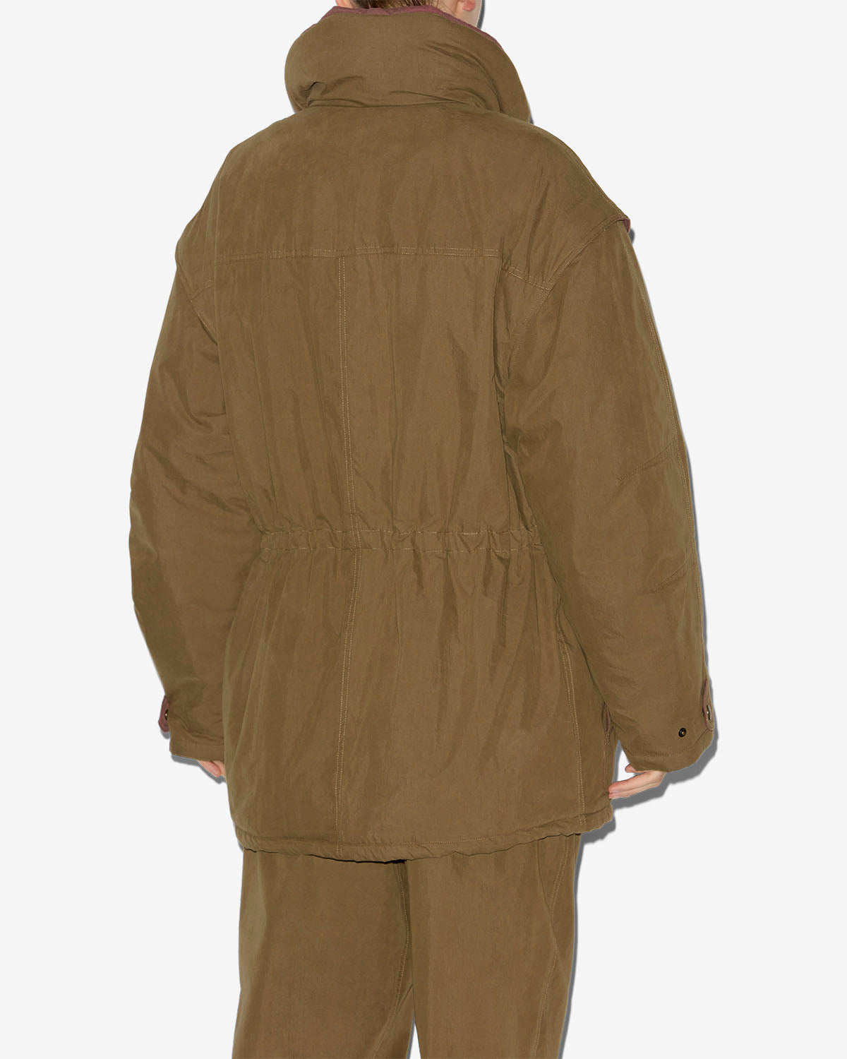 Damone coat Woman Khaki 4