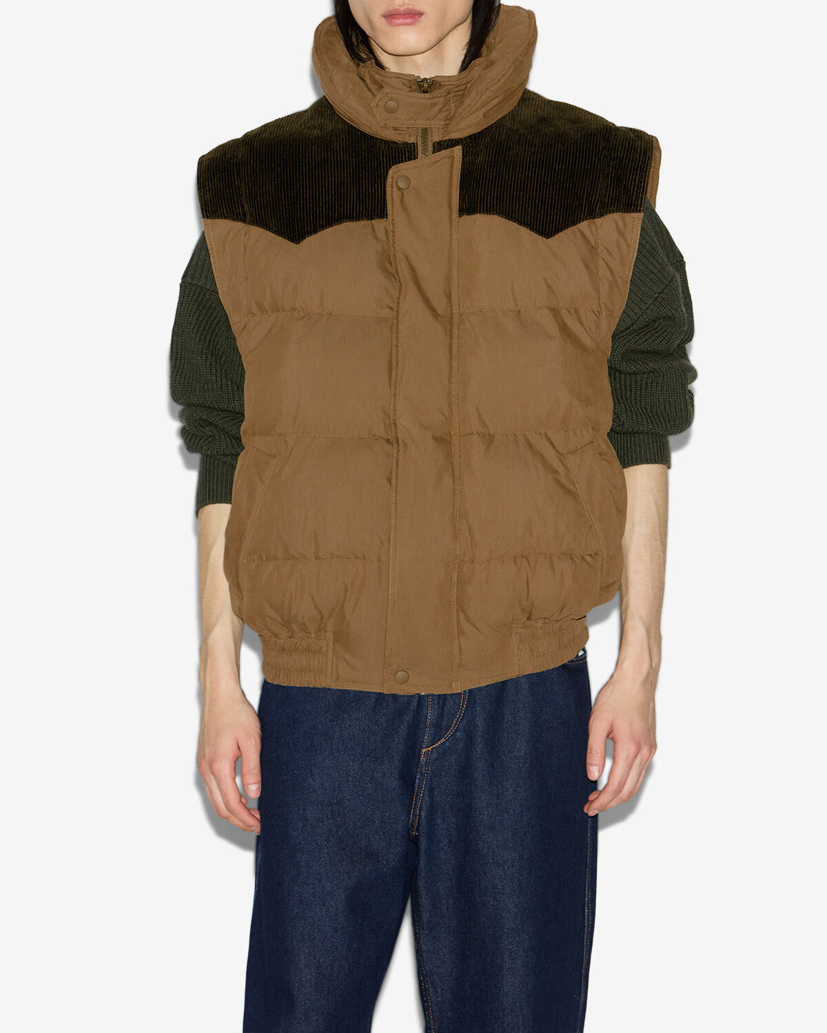 Piumino corto dawson in cotone - Cachi - Man - 6