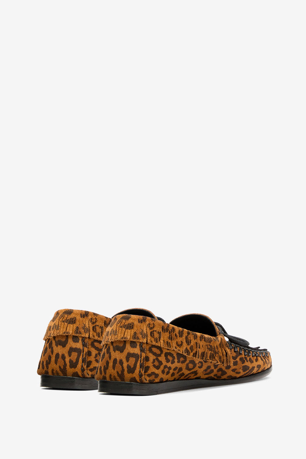Mocassins en cuir imprimé fitza - Léopard - Woman - 2