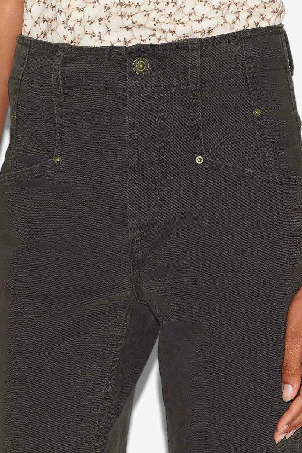 Jean slim niliane en denim  - Noir délavé - Woman - 3