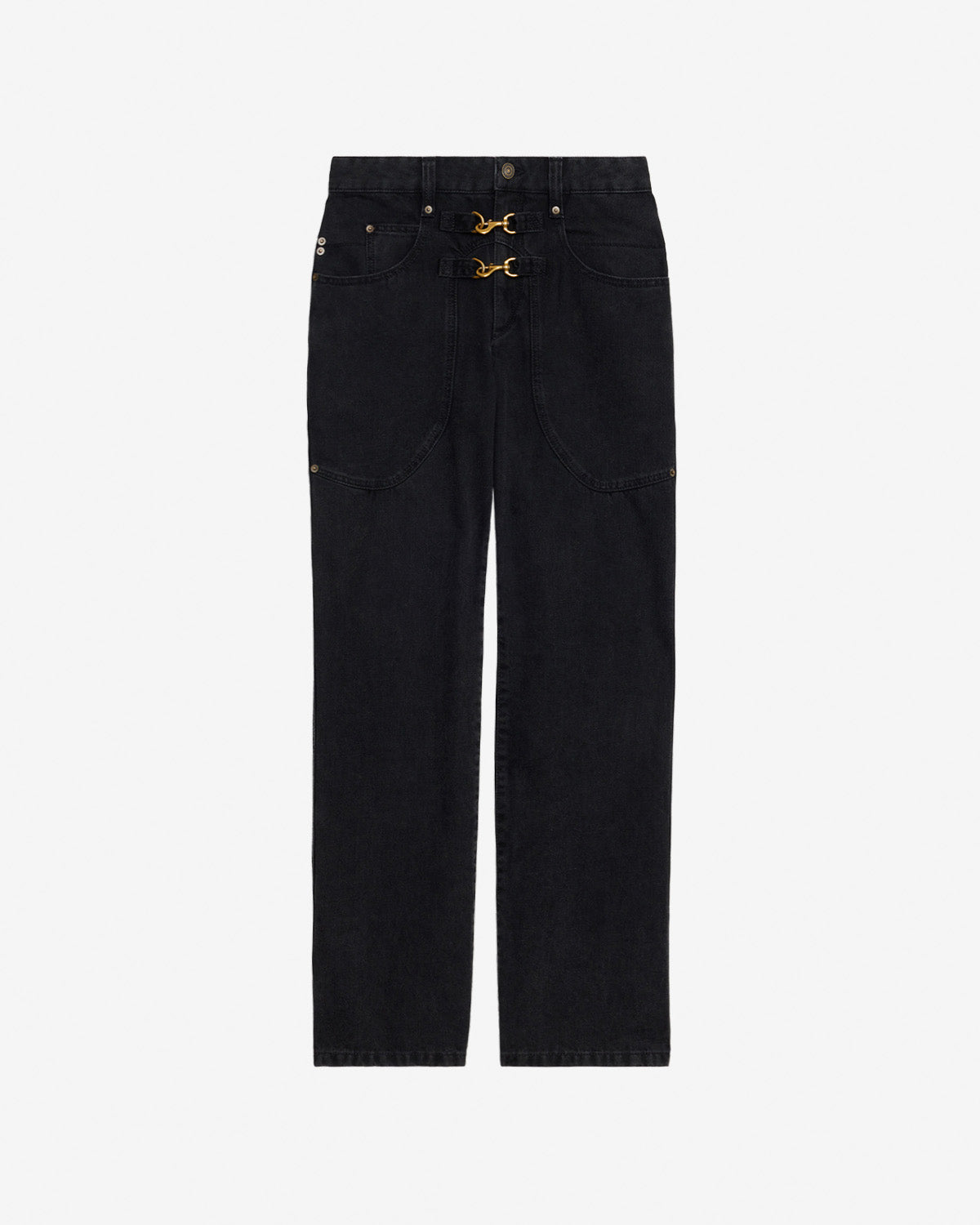 Pantalon brinley Woman Noir délavé 4