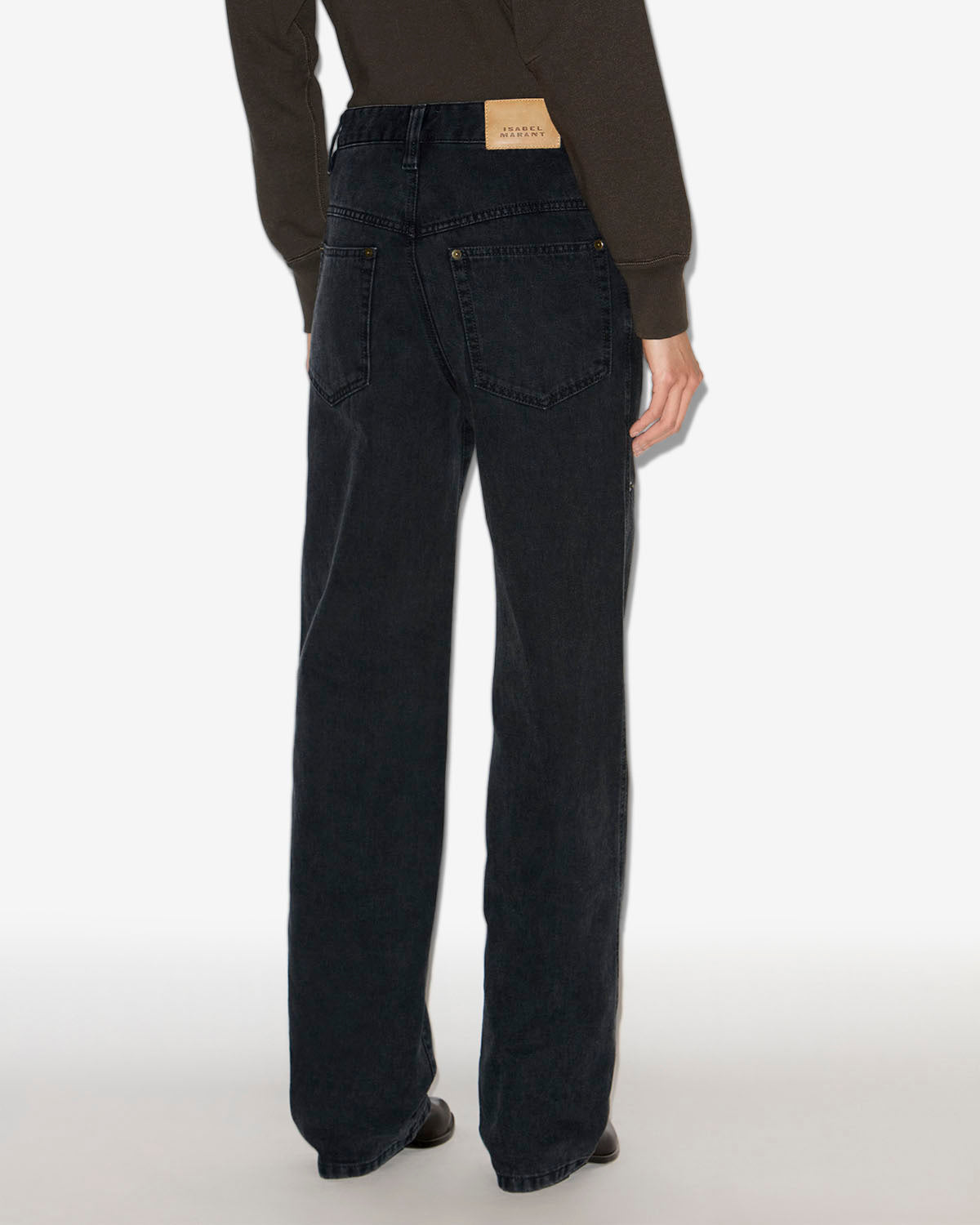 Pantalon brinley Woman Noir délavé 4
