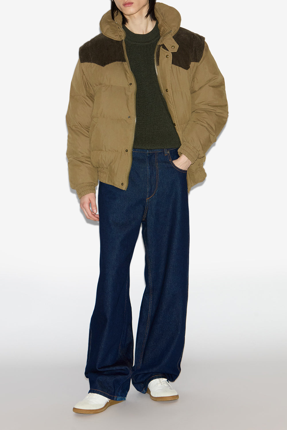 Jean jameson large en denim brut  - Foncé nuit - Man - 2