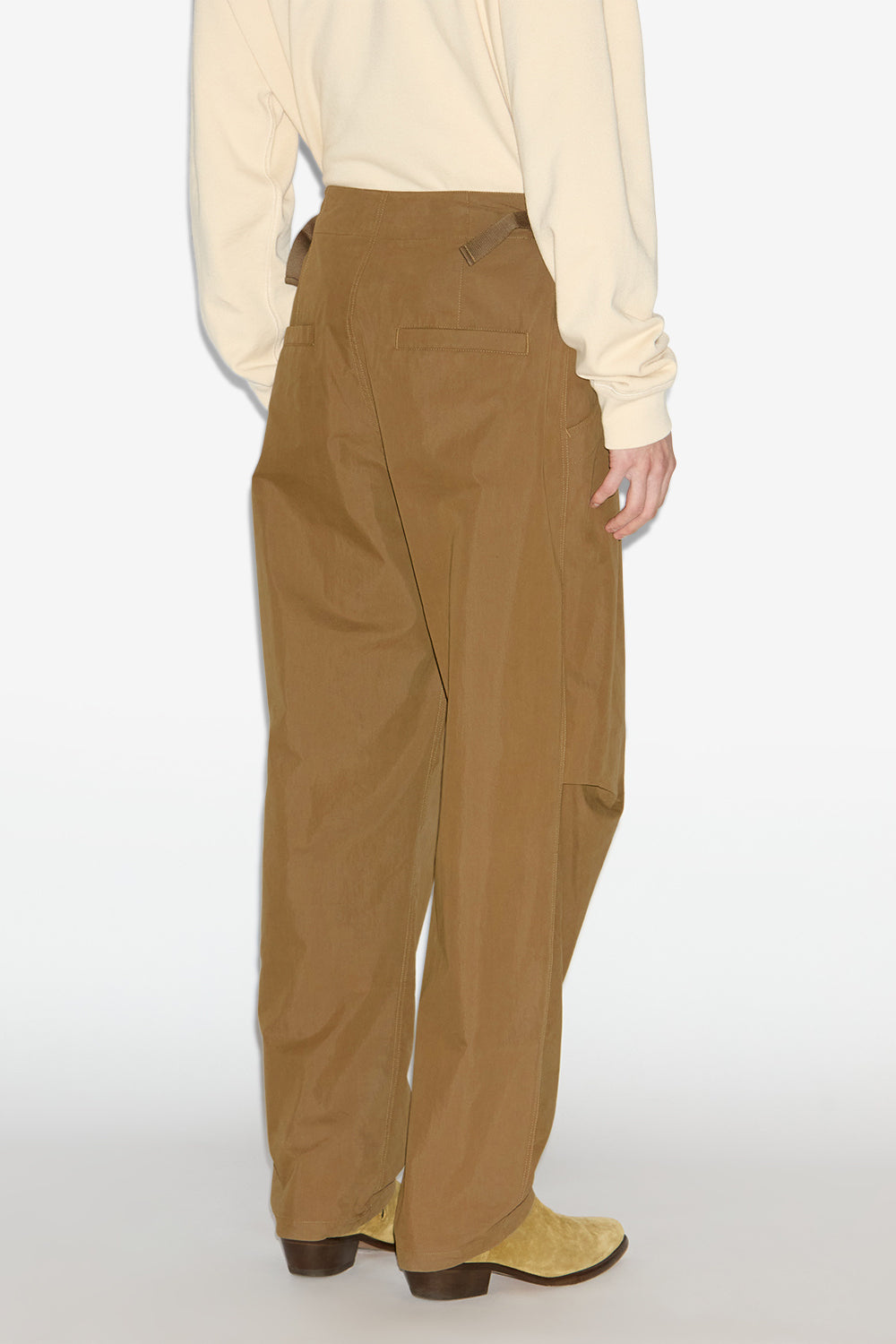 Pantalon deyann en coton - Kaki - Man - 4