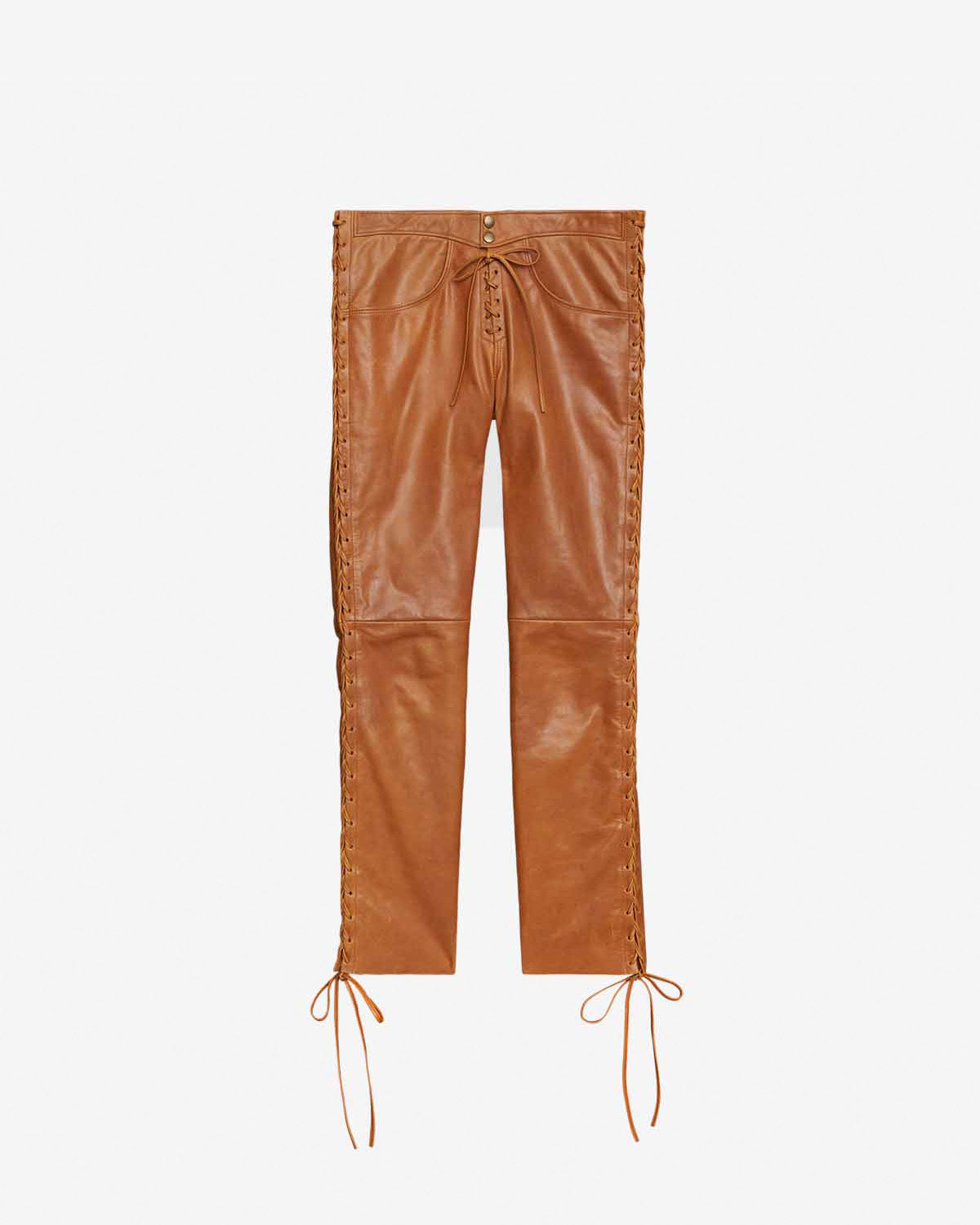 Cyerra pants Woman Cognac 4