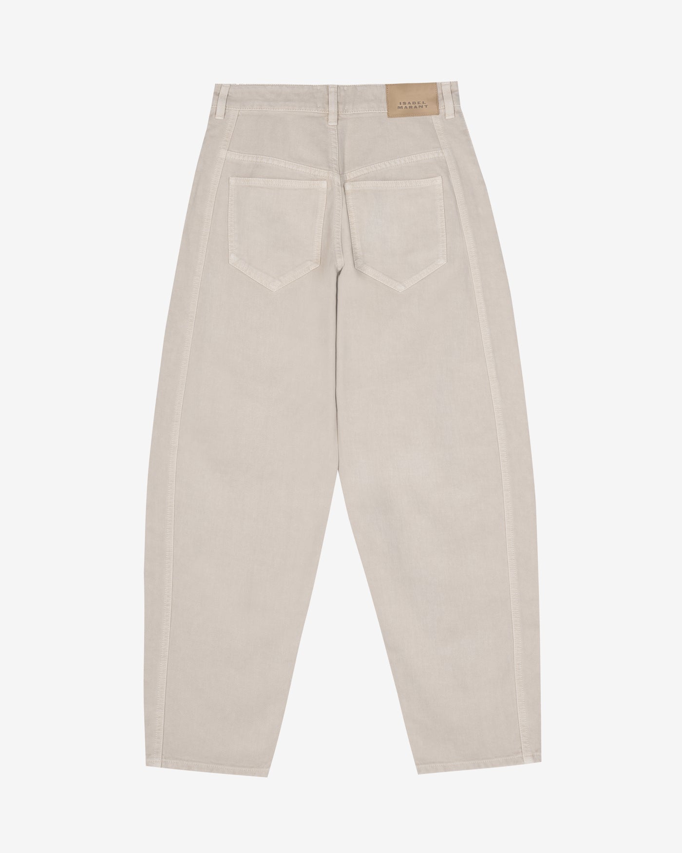 Barrel-jeans oriane aus denim - Naturfarben - Woman - 1