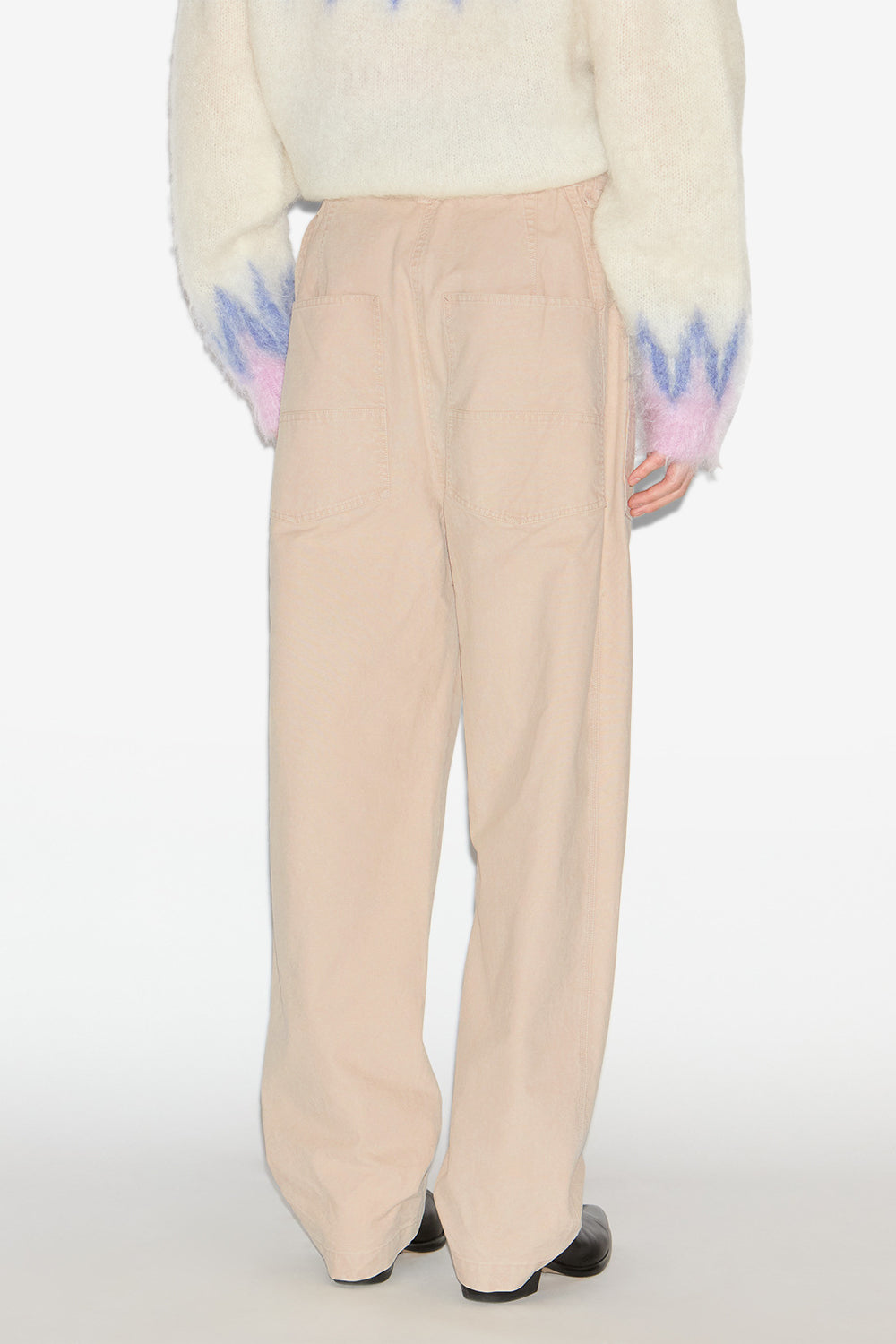 Pantalon workwear tobias en coton - Écru - Man - 5