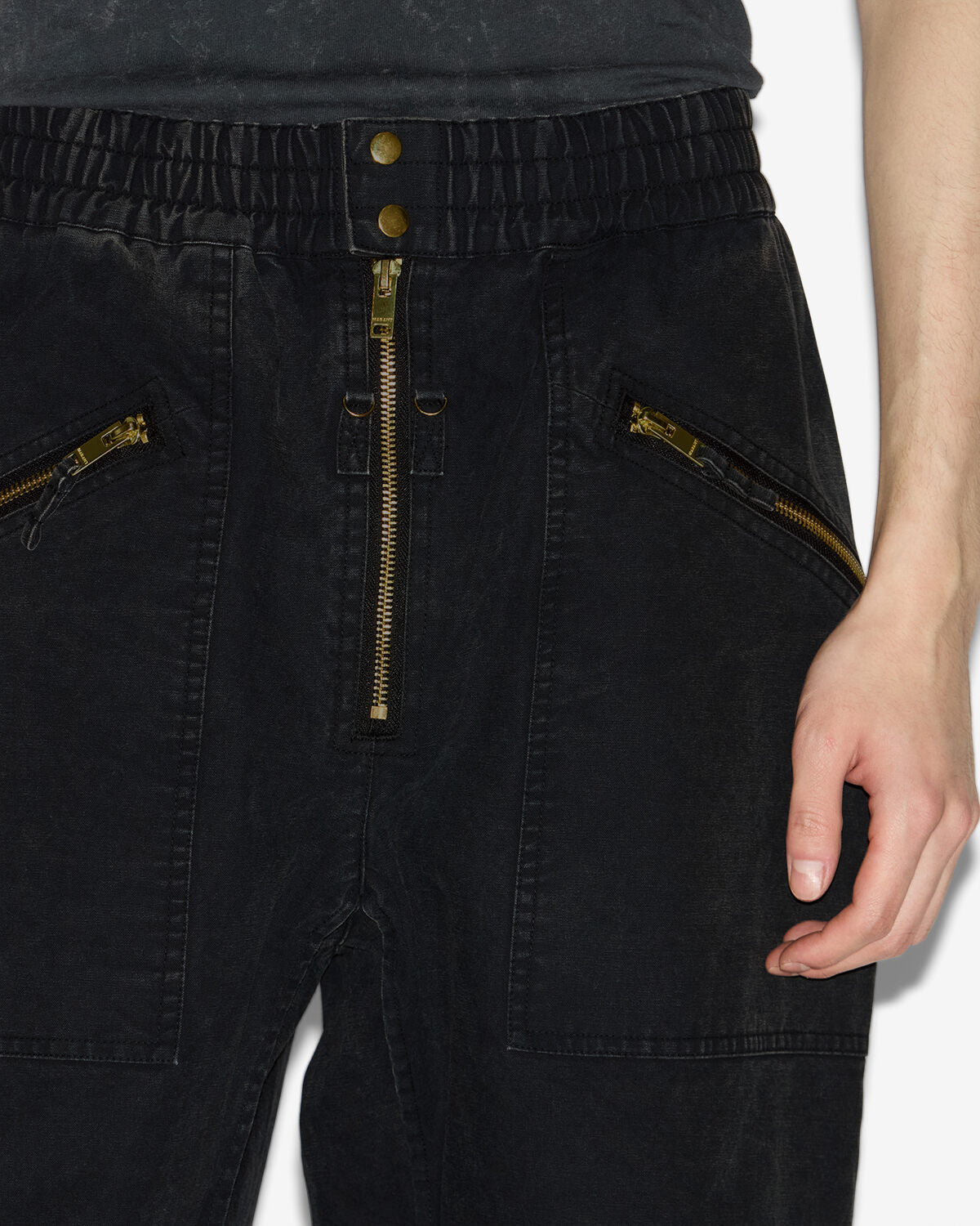 Tils cotton pants - Black - Man - 2