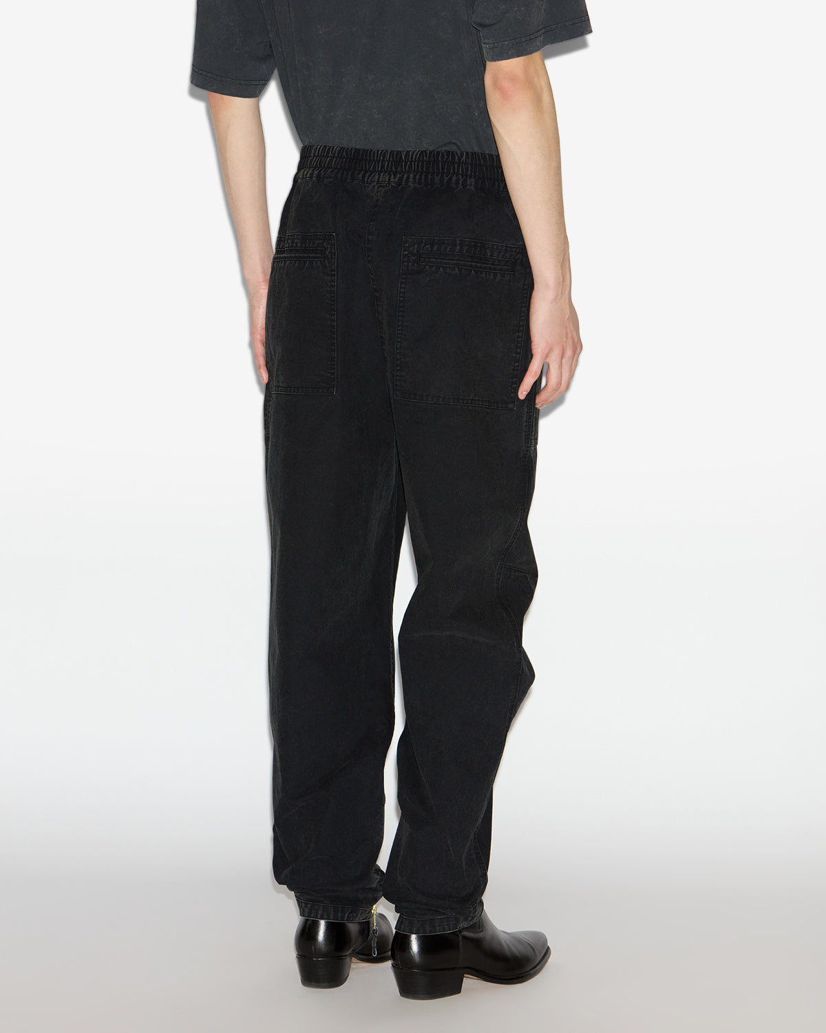 Tils cotton pants - Black - Man - 4