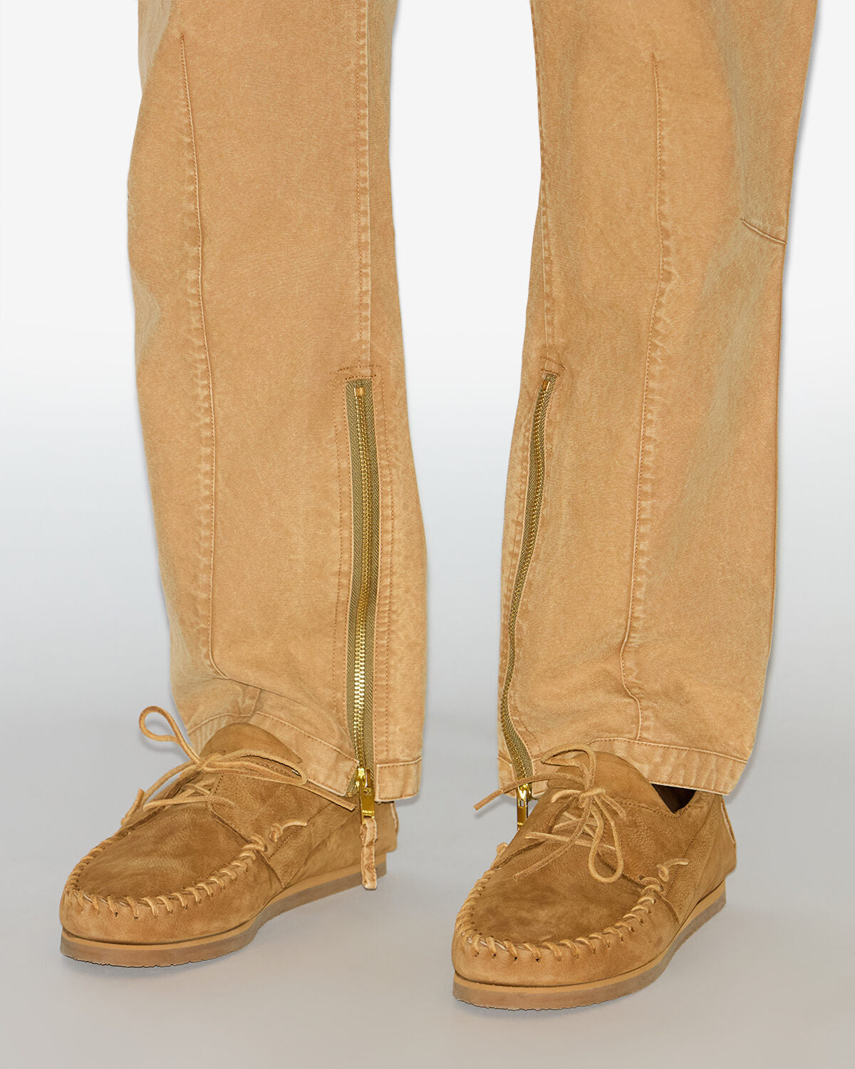 Pantalon tils en coton - Bronze - Man - 2