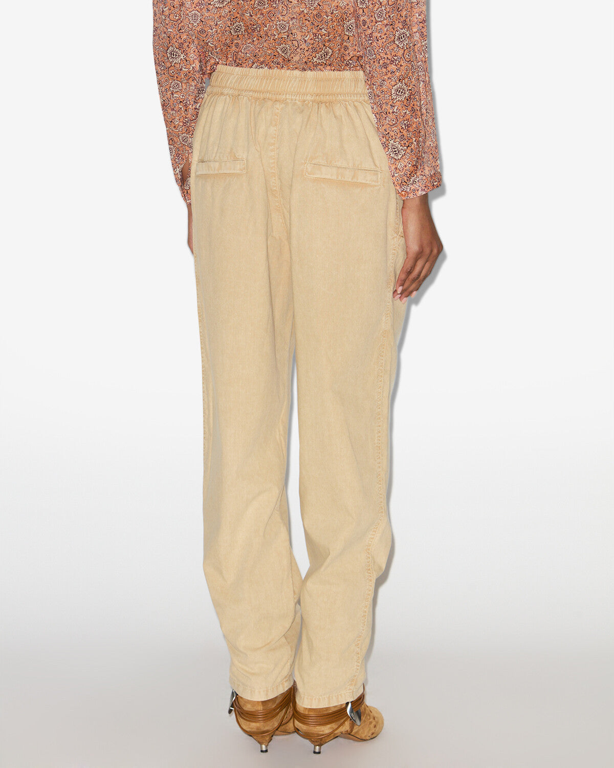 Pantaloni catalia Woman Beige 4
