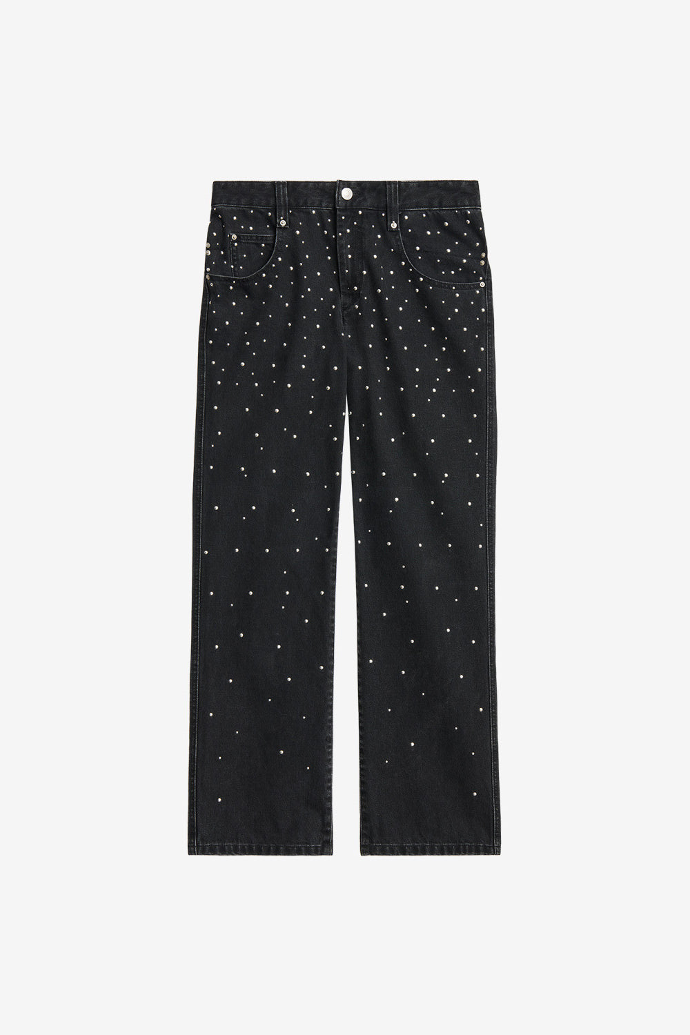 Jean avec studs brinsa - Noir - Woman - 1